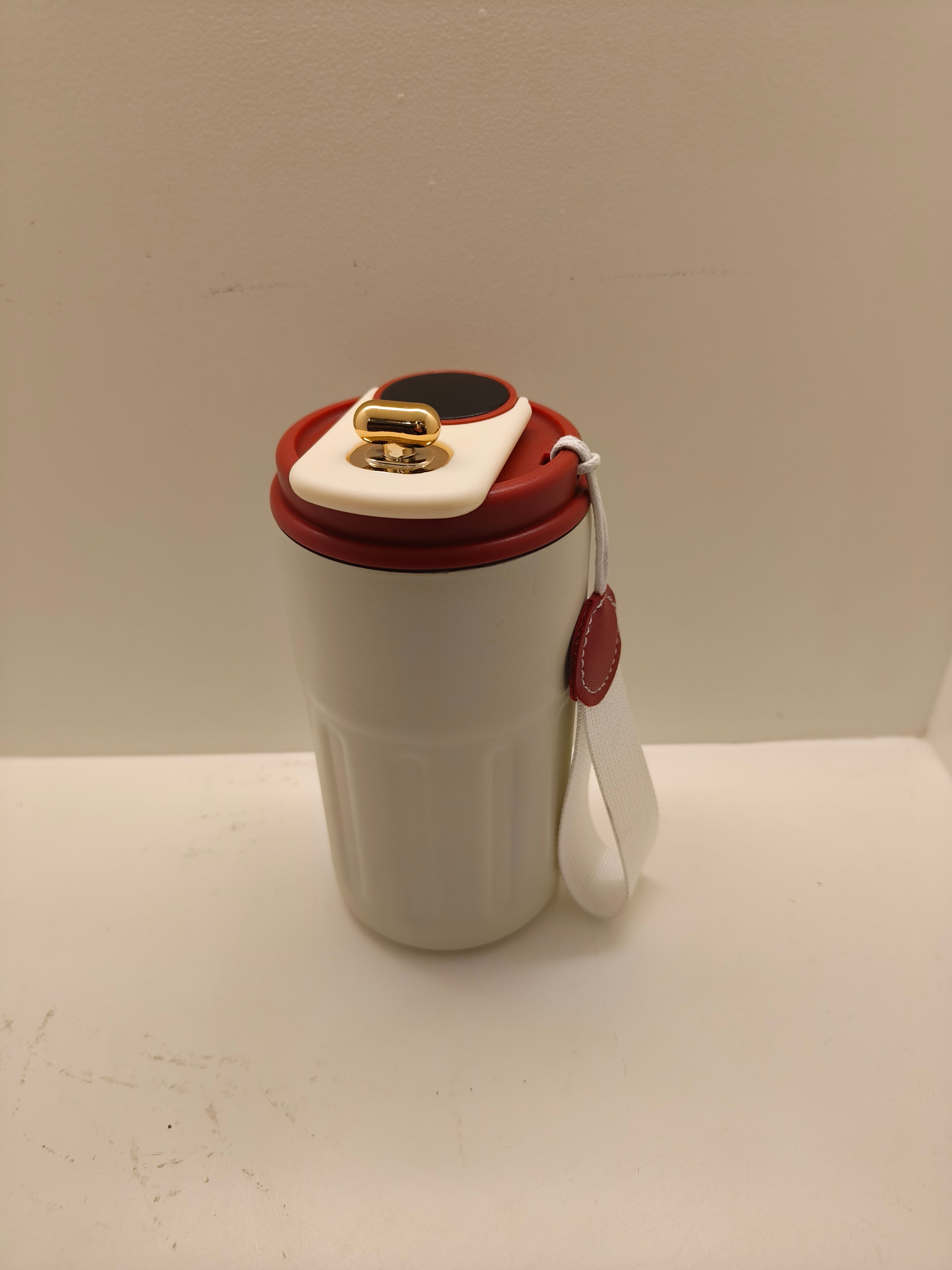 Coffee Mug Cup with Insulated Vacuum Thermal | Digital Display & Leak-Proof with Lid Thermos Flasks for Travel | 460 ml