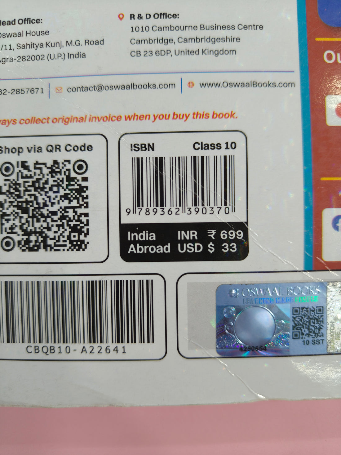 Oswaal CBSE Question Bank Social Science For Class 10 | Based On Latest CBSE Syllabus with 800+ Questions | Chapterwise and Topicwise SOLVED PAPERS With Mind Maps & Revision Notes For 2026 Exam