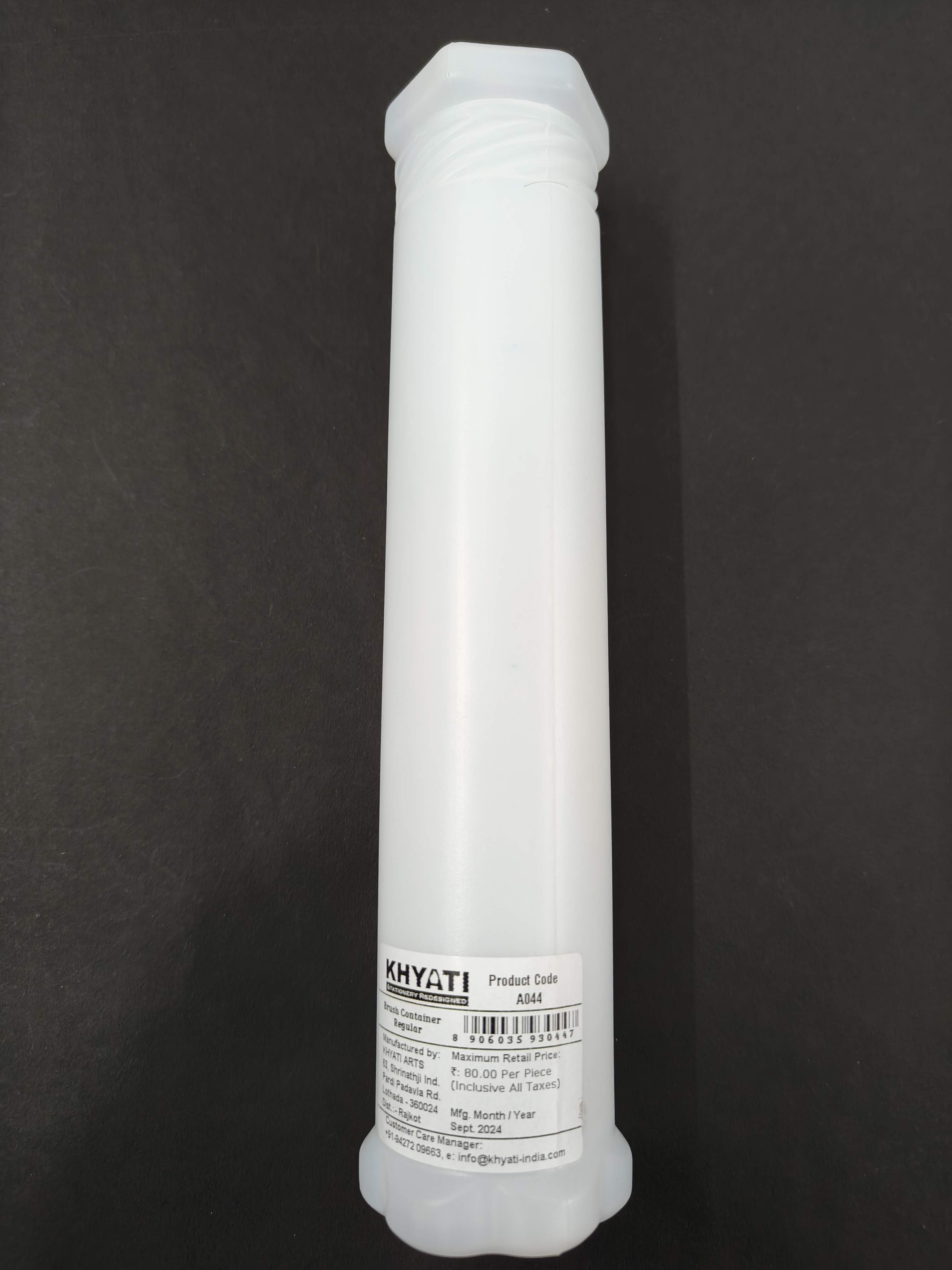 Khyati Plastic Painting Brush Box for Painting Brush Holder Container