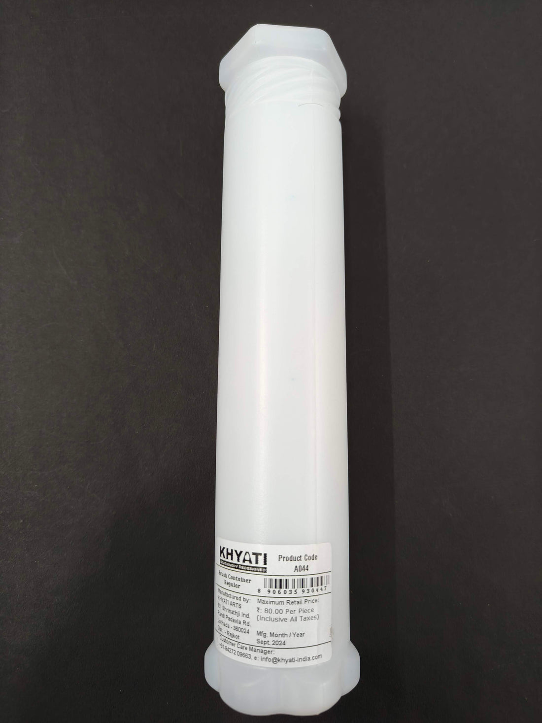 Khyati Plastic Painting Brush Box for Painting Brush Holder Container