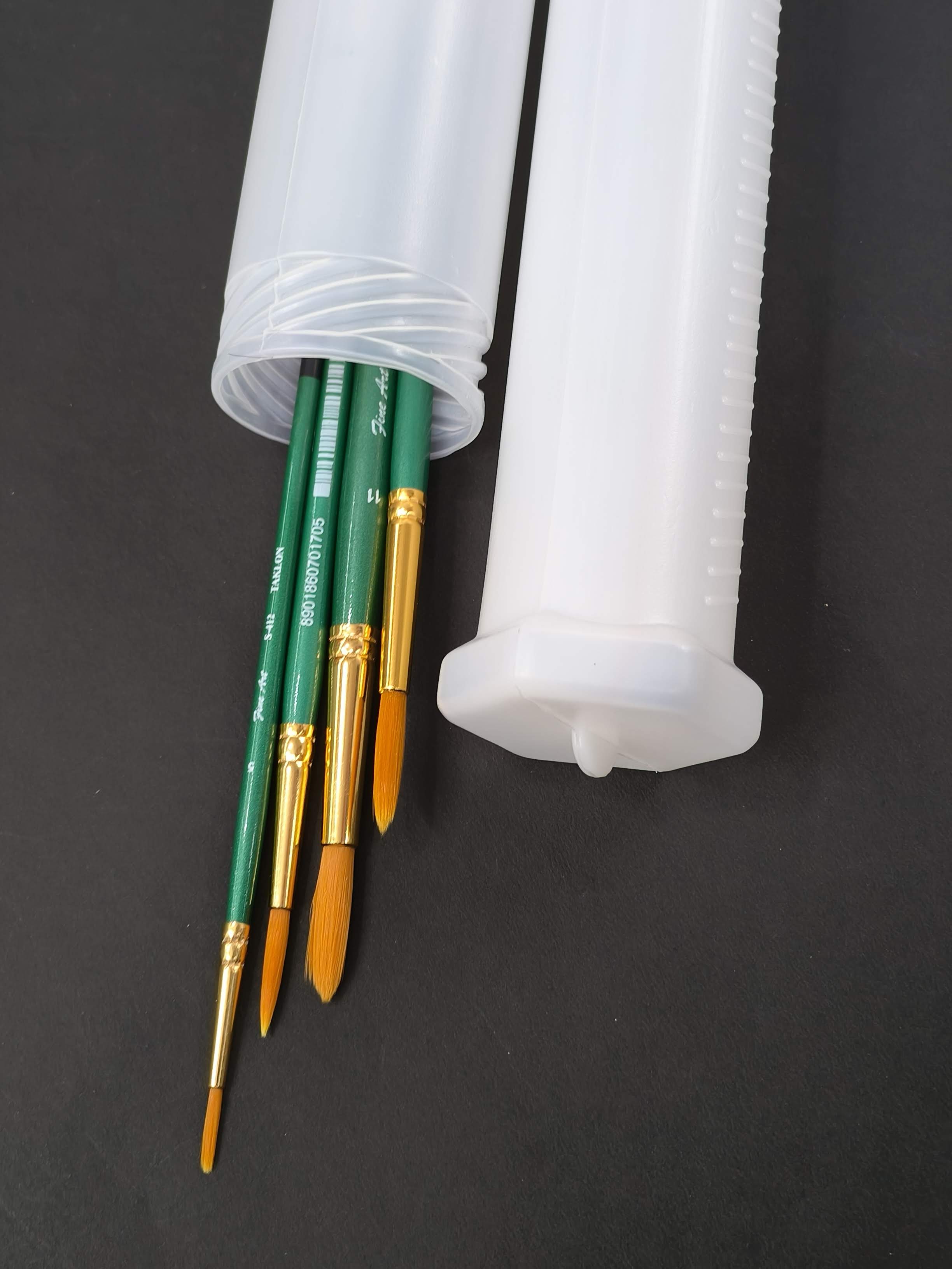 Khyati Plastic Painting Brush Box for Painting Brush Holder Container