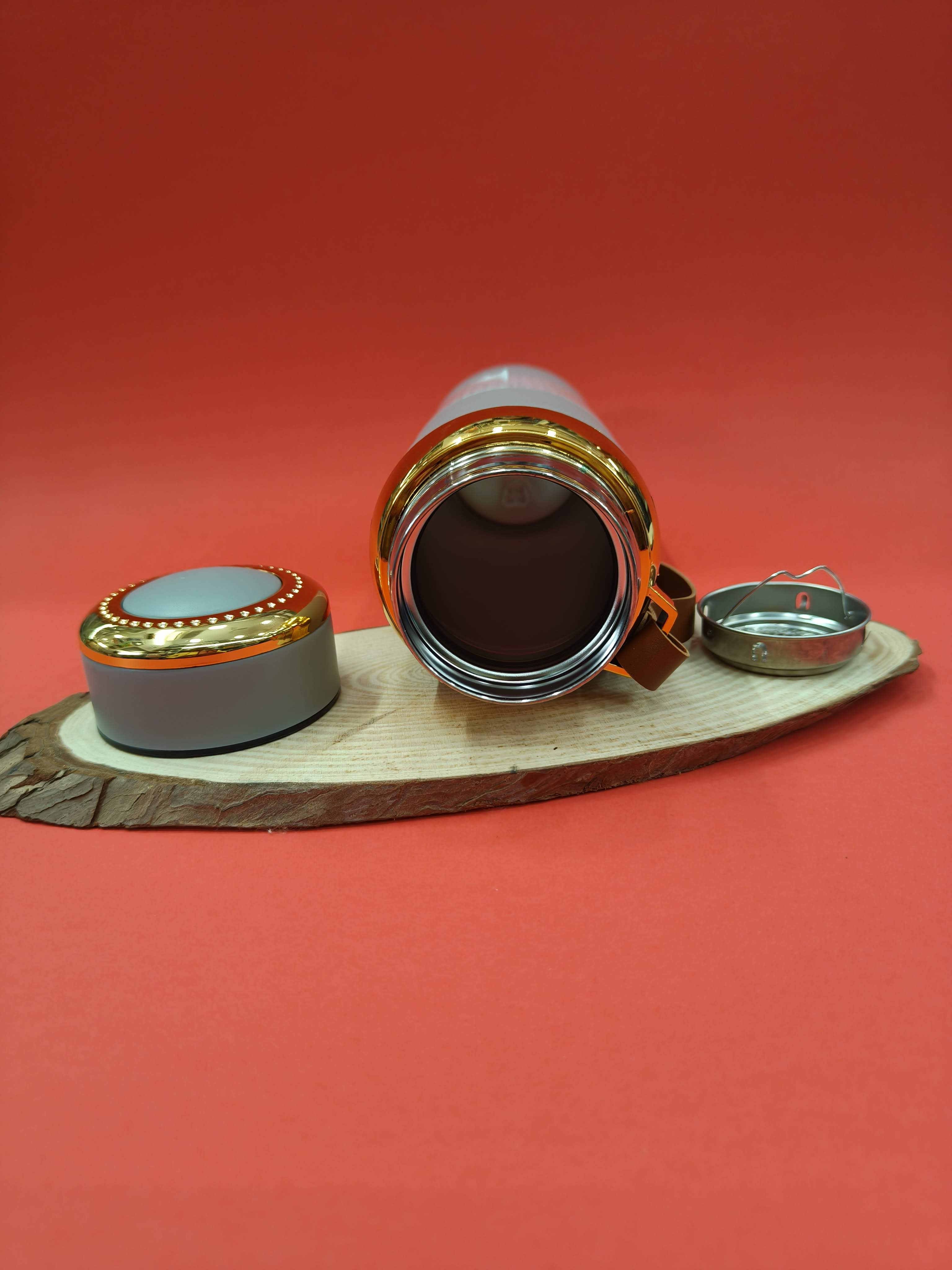 Thermal Infuser Bottle with Built-in Strainer | Leak-Proof Design | Eco-Materials | 700 ml Vacuum Bottle