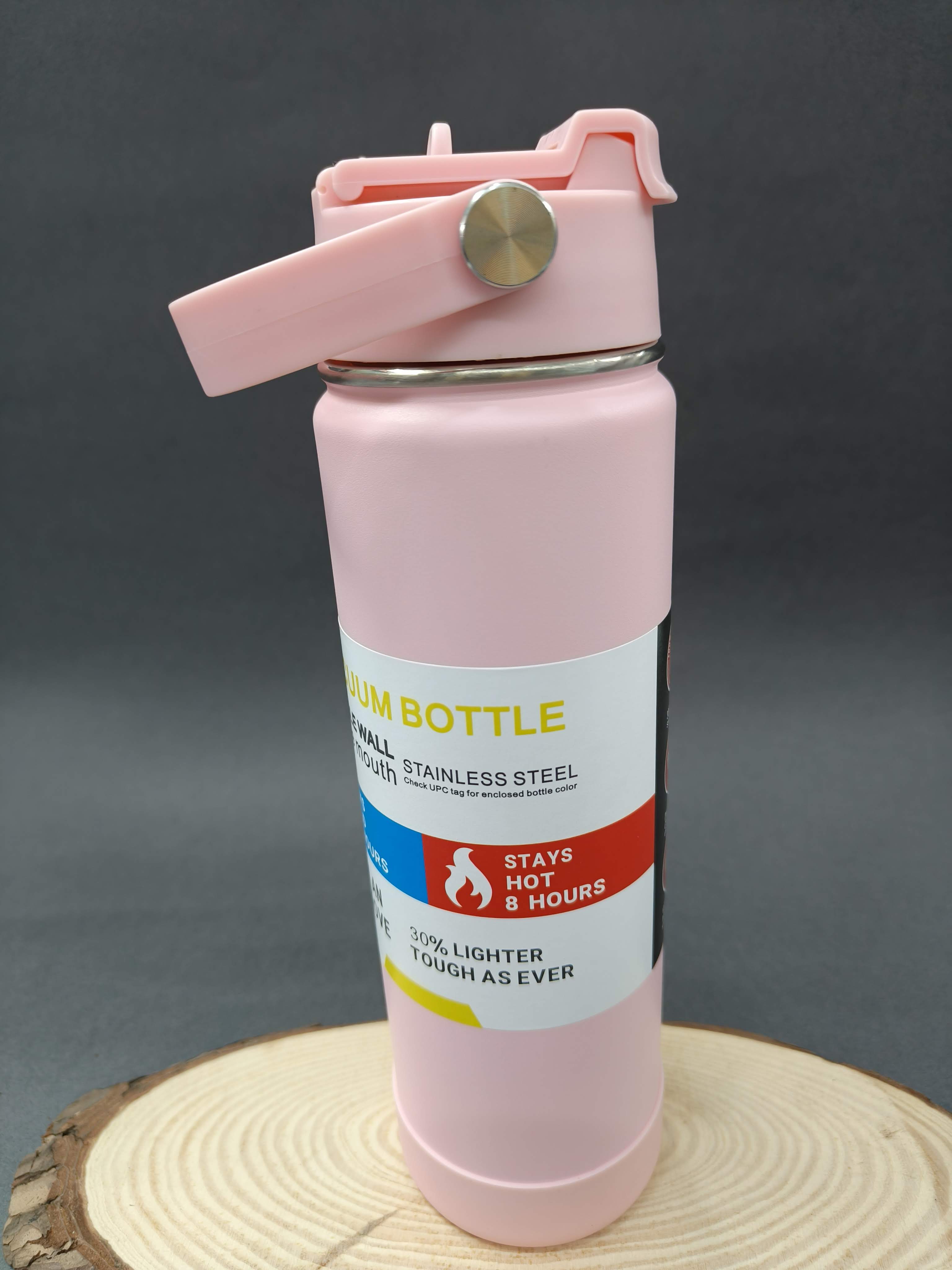 Vacuum Insulated Stainless Steel Water Bottle 800 ml | Double Wall Flask | Lightweight, Leak-Proof, Travel, Sports Bottle for Office & Outdoor