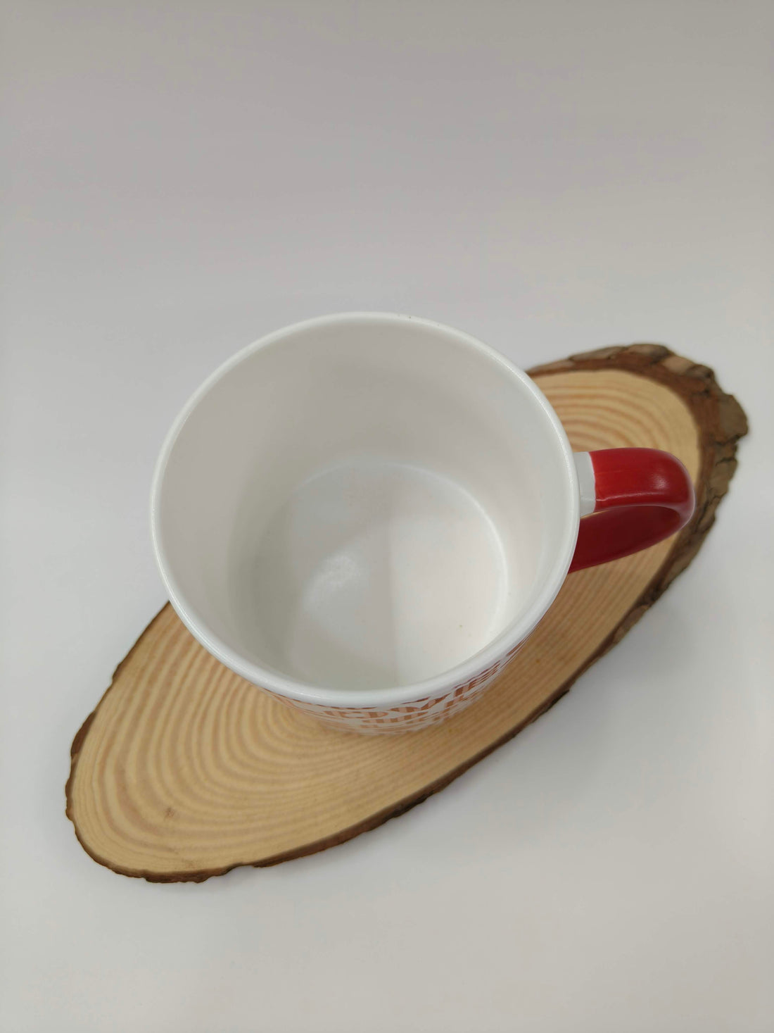 Romantic Red Pink Big Size Mug | Valentine's Day Gift Idea | Special Ceramic Mug for Your Beverages | 450 ml