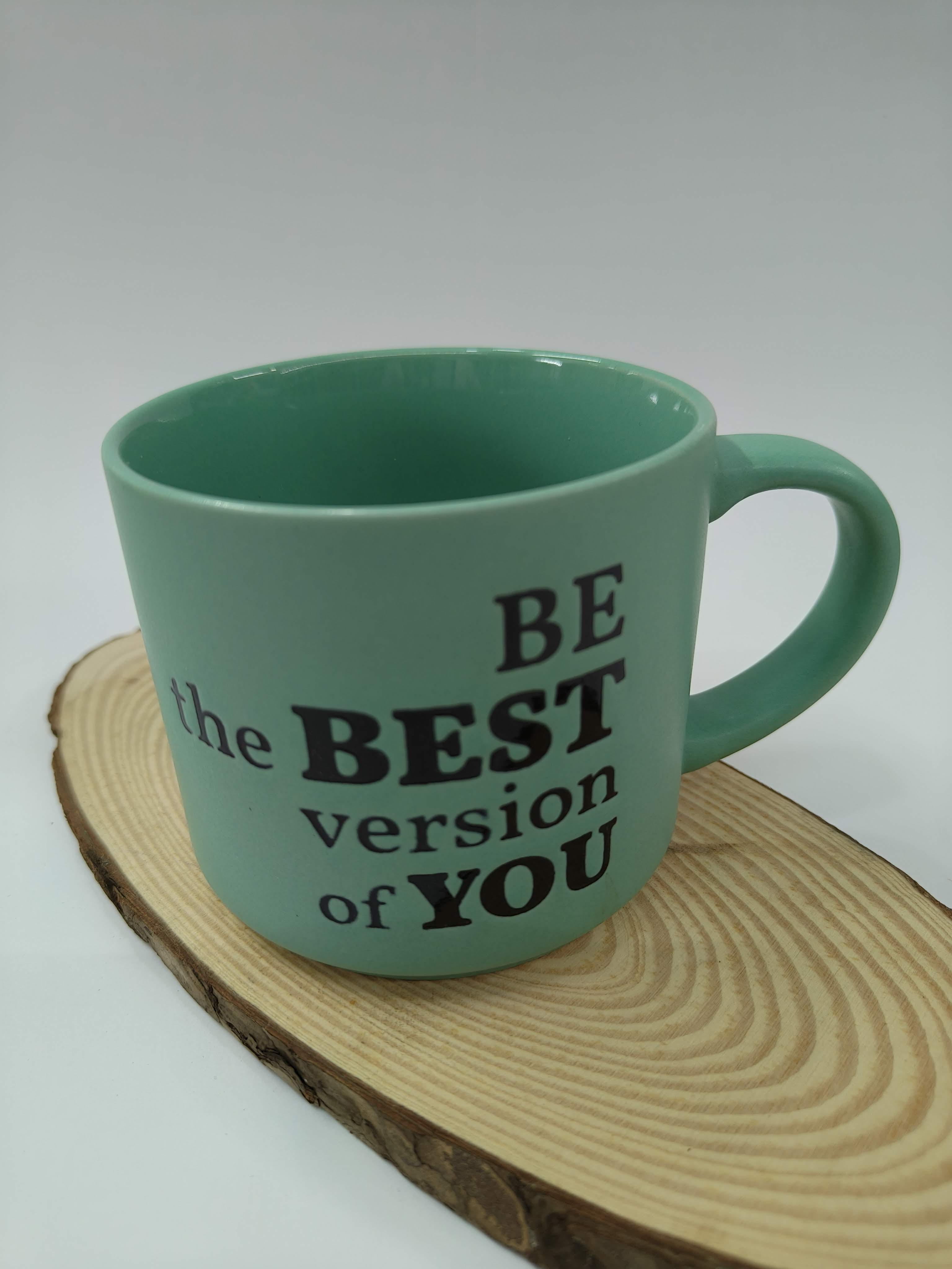 Big Size Inspirational Quote Mugs | 450 ml Special Ceramic Mug for Your Beverages | Best for Personal Use or Gifting Purpose | Quote Print Mugs