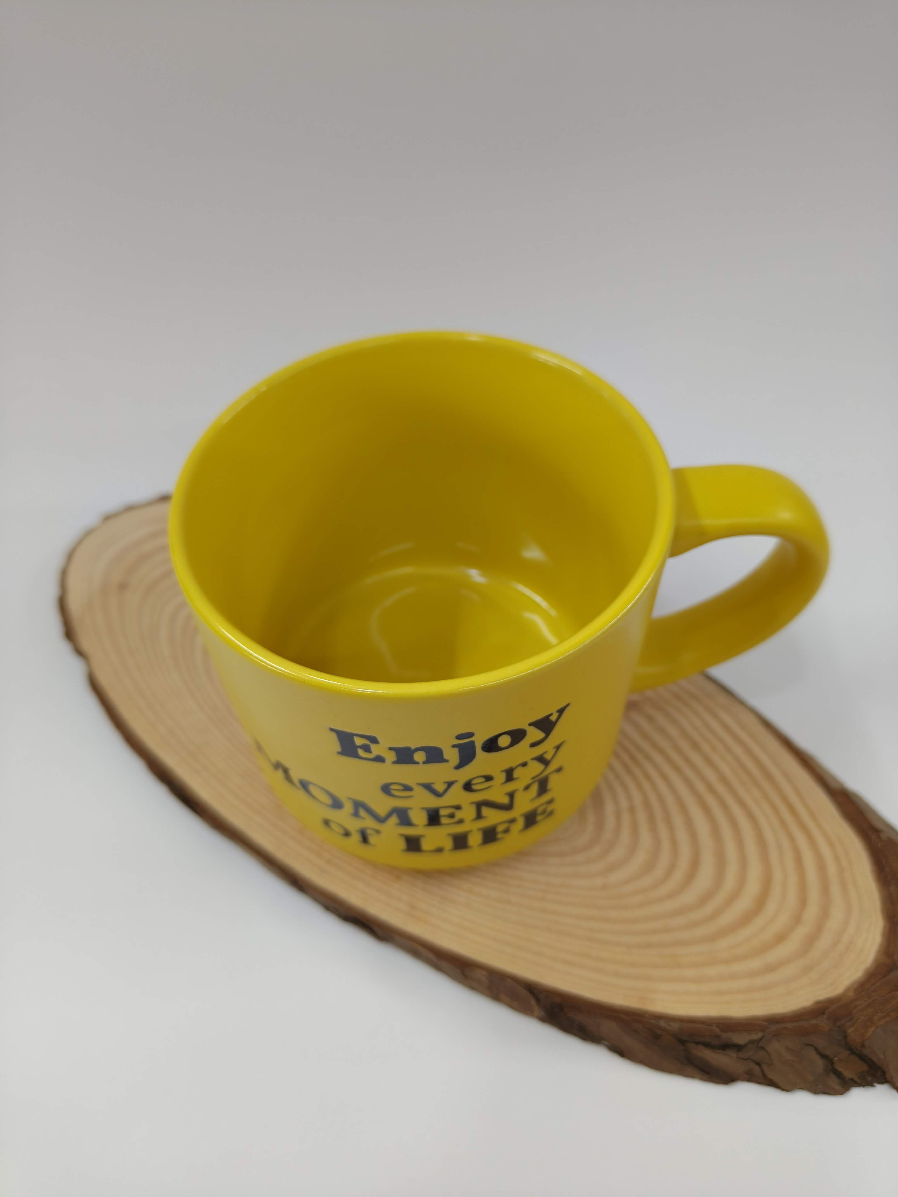 Big Size Inspirational Quote Mugs | 450 ml Special Ceramic Mug for Your Beverages | Best for Personal Use or Gifting Purpose | Quote Print Mugs