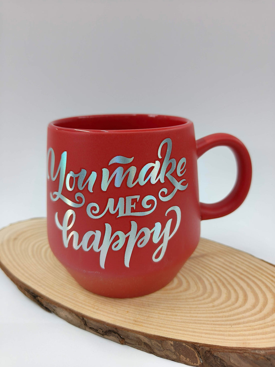 Red Valentine's Day Mug for Tea Coffee | Romantic Quote Mug for Your Special Person | Anniversary & Valentine’s Day Gift