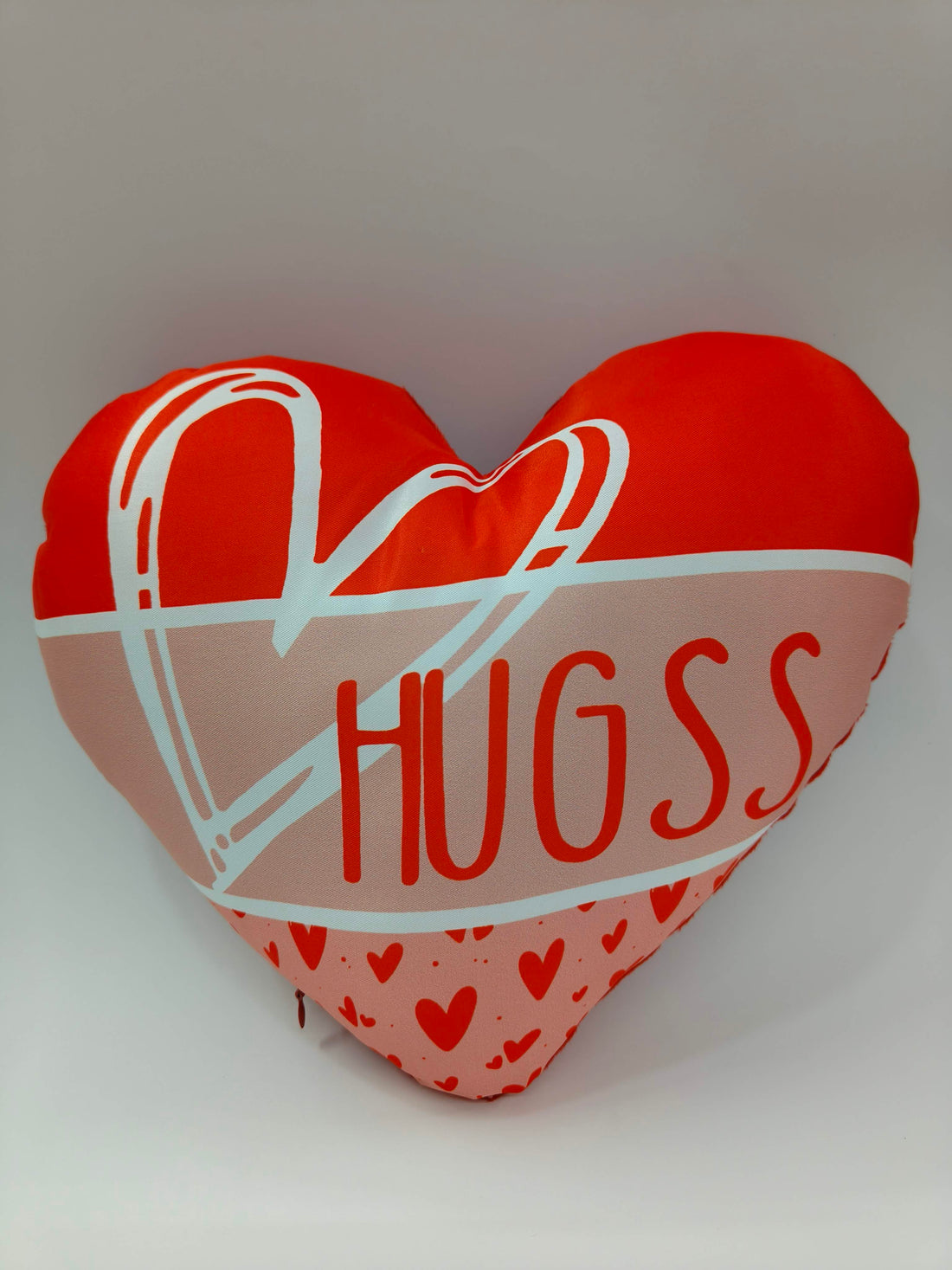 Red Velvet Huggable Heart Shape Soft Plush Stuffed Cushion Pillow | Cute Valentine Gift For Your Valentine