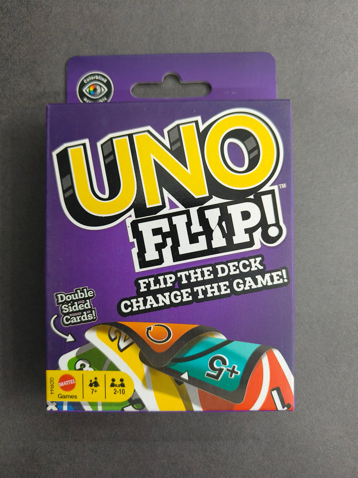 UNO Flip Card Game, Multi Color