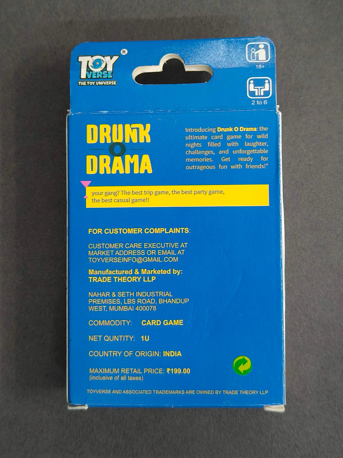 Drunk O Drama : Ultimate Game Night Fun for Adults & Teens!