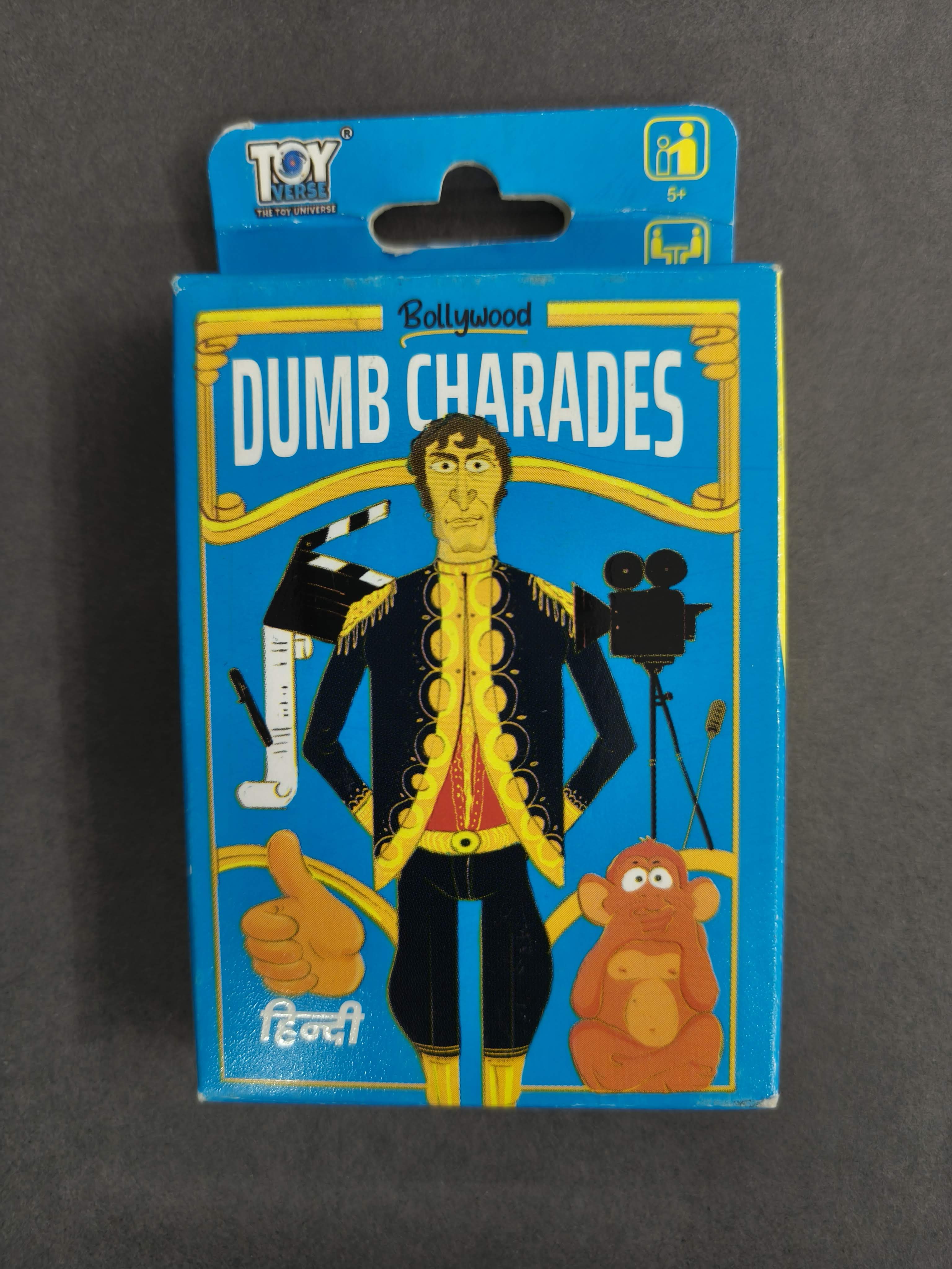Bollywood Dumb Charades – Fun Acting Party Game for Families & Friends