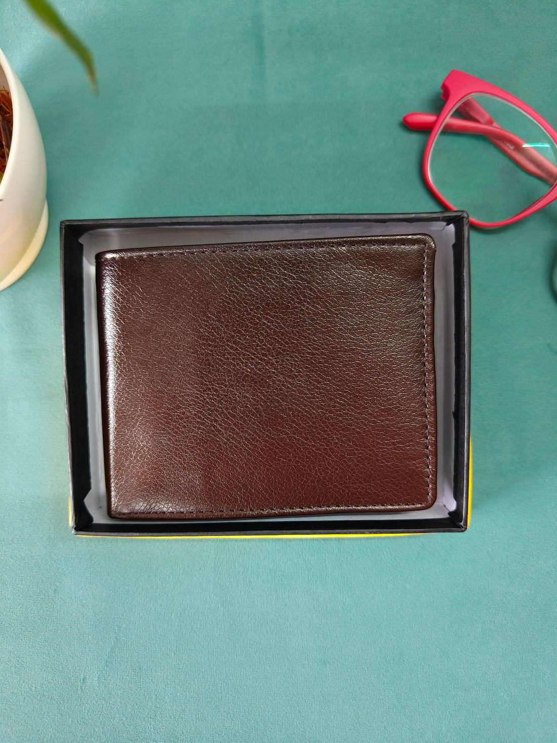 Two Fold PU Leather Wallet for Men |Purse for Men | Gift for Men |  Gift for Brother, Father, Husband, Friend, Colleague | Gift for Him