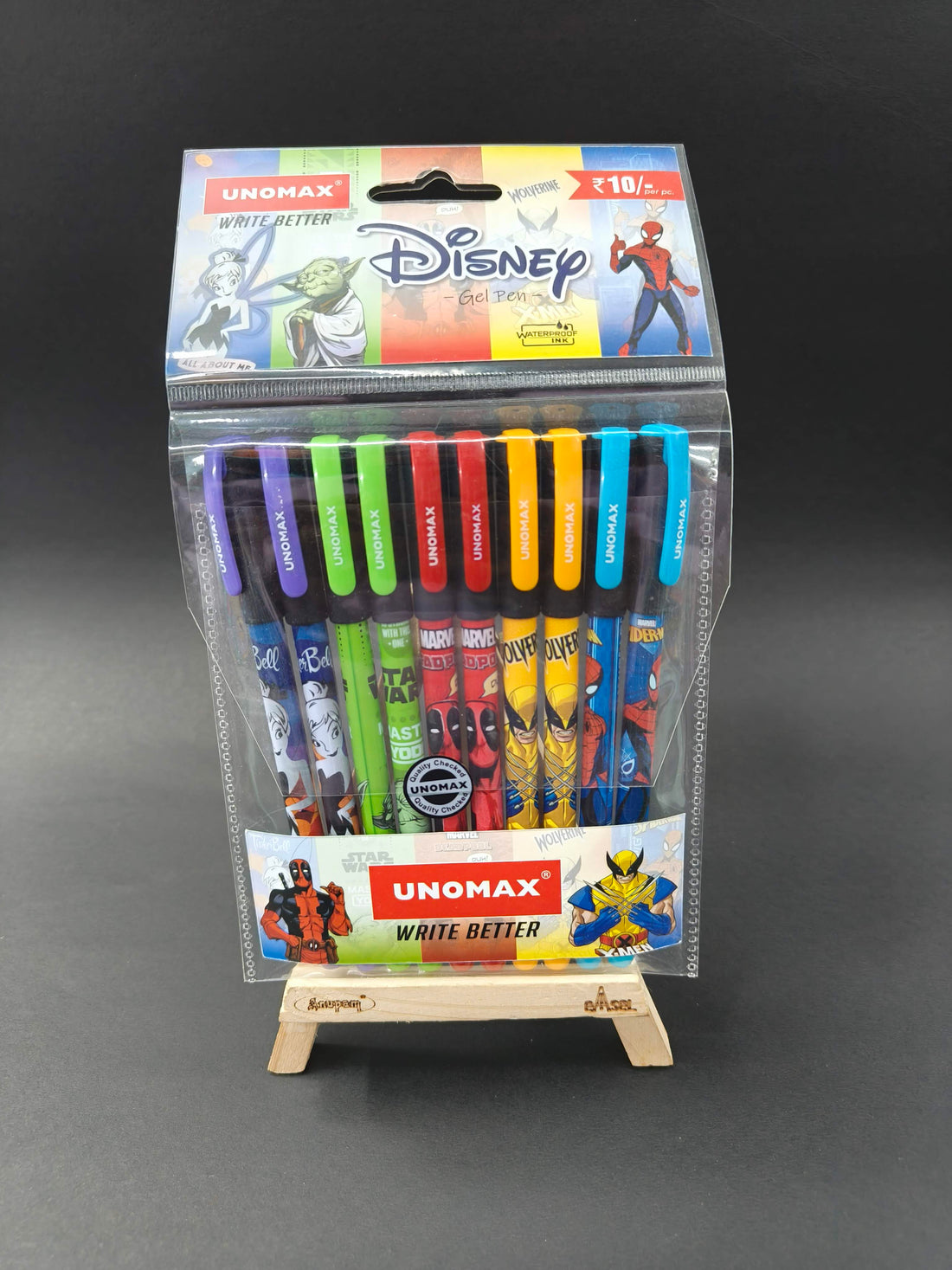 Unomax Disney Gel Pen | Waterproof Ink | Trendy And Attractive Disney Designs
