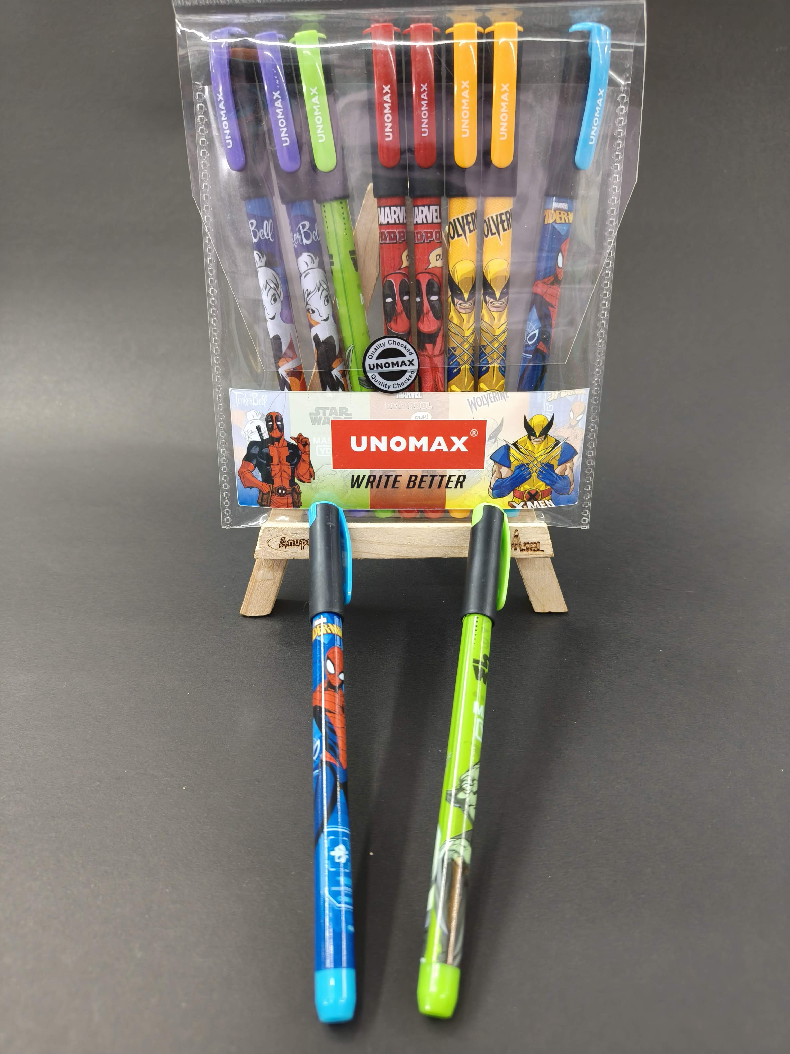 Unomax Disney Gel Pen | Waterproof Ink | Trendy And Attractive Disney Designs