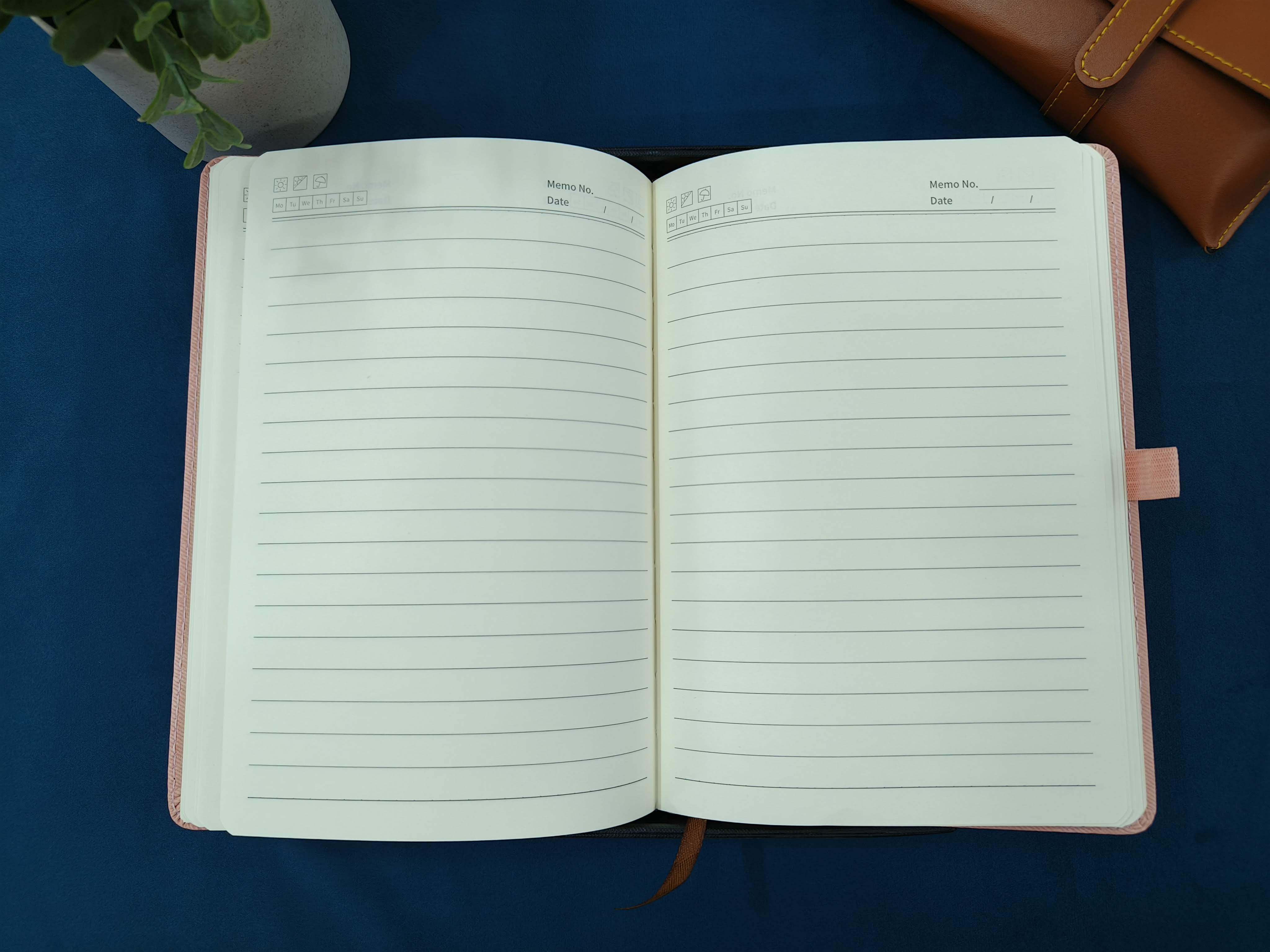 PU Leather Diary and Metal Pen Gift Set | Personalized Diary and Metal Pen | Gift Set for Birthday, Office and Family | Gift Set for Females, Girls, Mother, Friends, Colleague