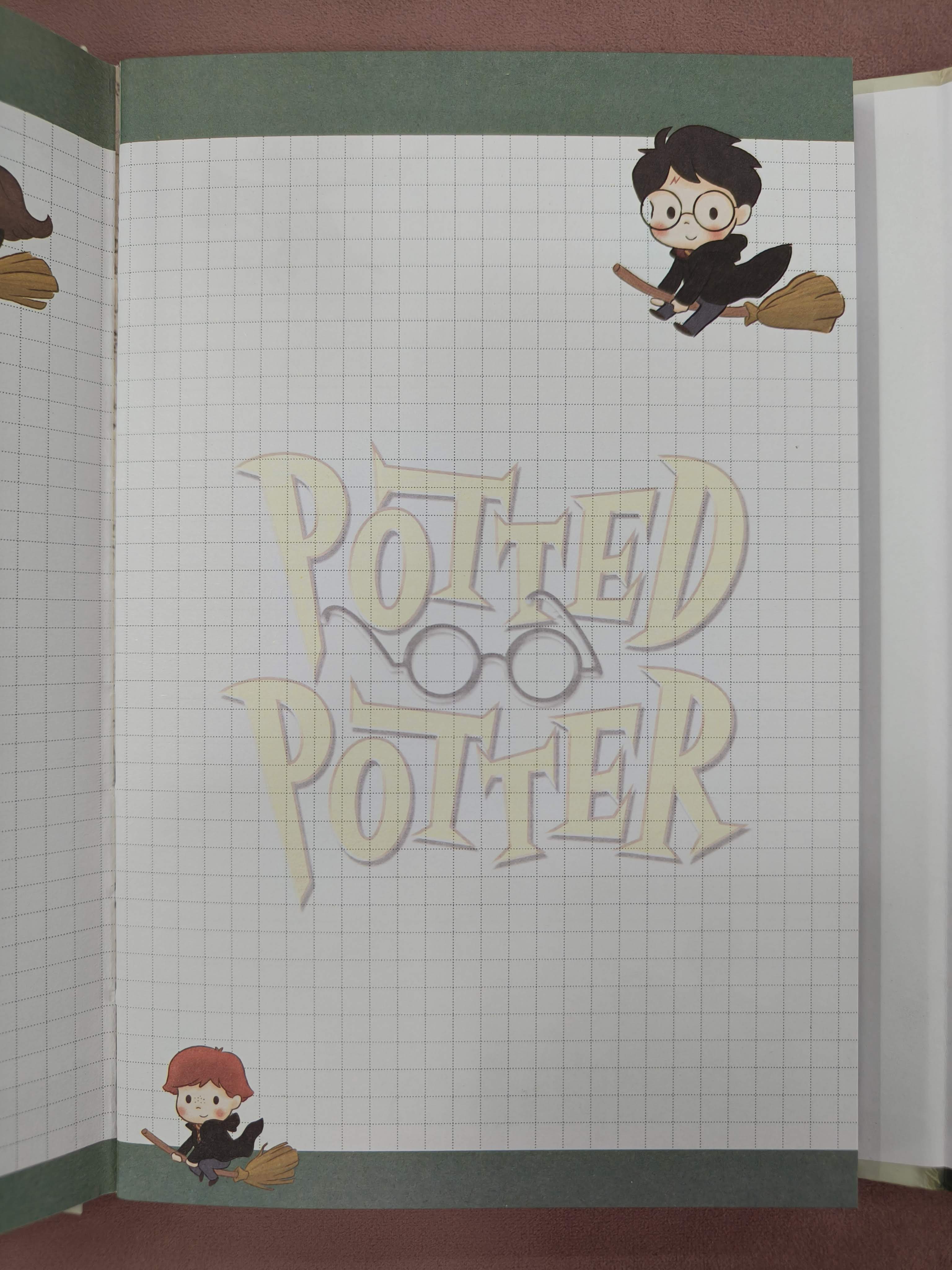 Harry Potter Inspired A5 Ruled Diary Notebook | Premium Fantasy Cover Writing Journal for Kids & Adults | Ideal for School Notes, Personal Use & Giftiing | Harry Potter Lovers Choice