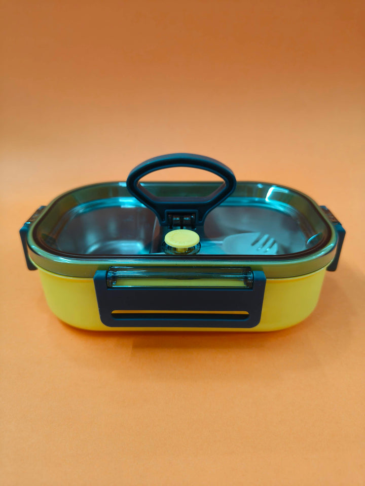 Stainless Steel Lunch Box | Compartment Bento Tiffin for Kids & Adults | Leakproof, BPA-Free | Durable Lunch Container (Type 2- Lunch Box (500 ml))