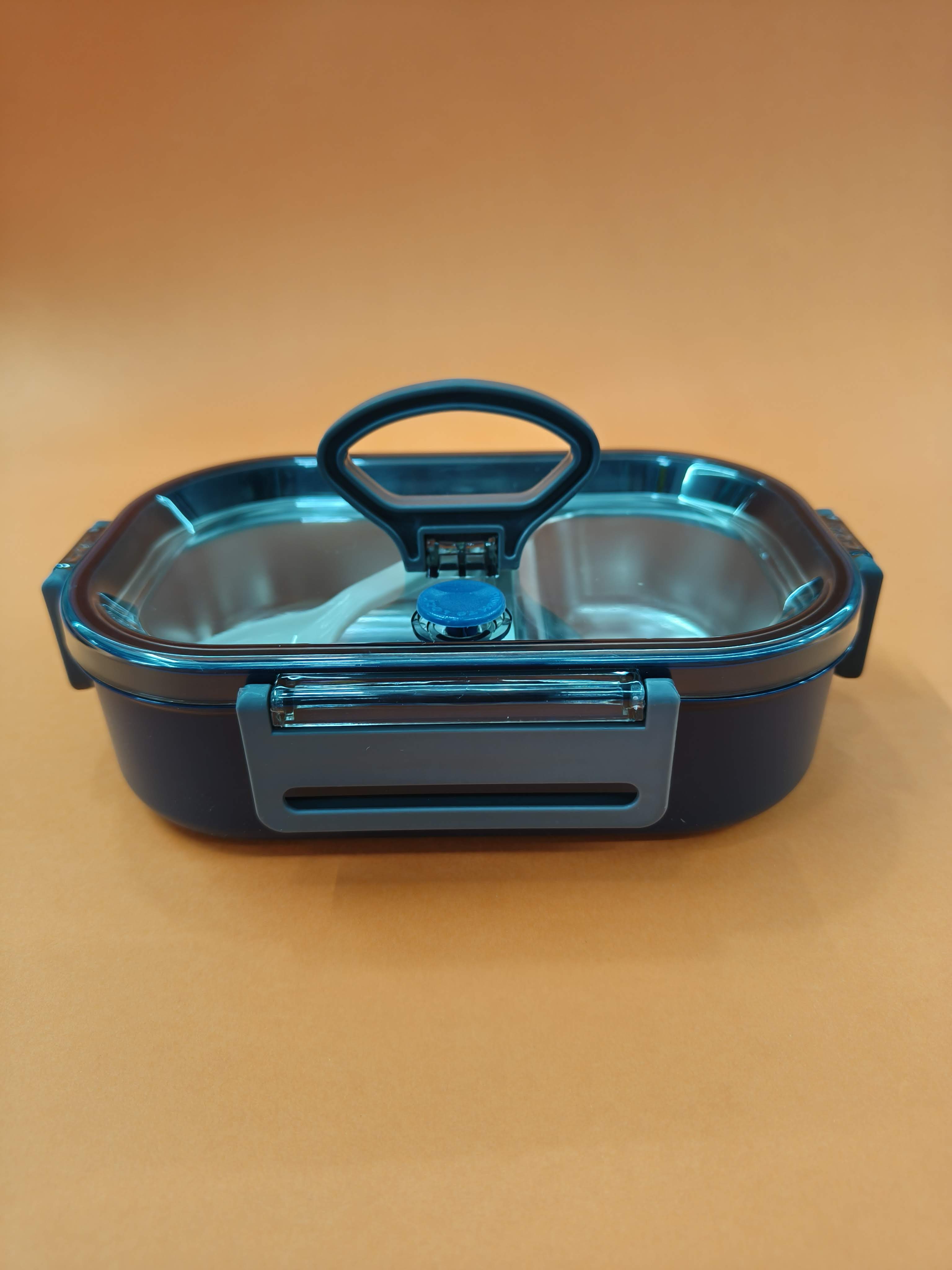 Stainless Steel Lunch Box | Compartment Bento Tiffin for Kids & Adults | Leakproof, BPA-Free | Durable Lunch Container (Type 2- Lunch Box (500 ml))