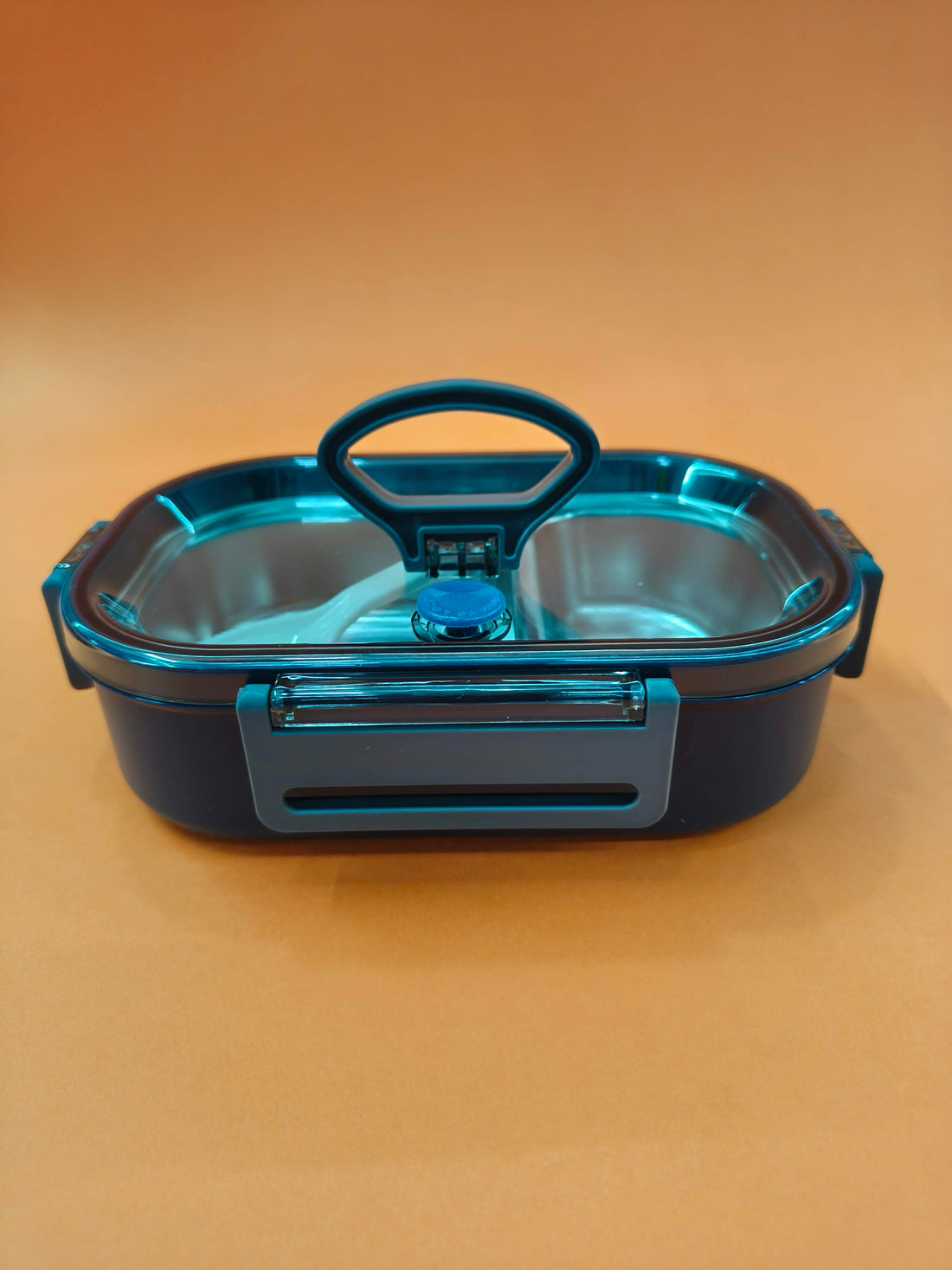 Stainless Steel Lunch Box | Compartment Bento Tiffin for Kids & Adults | Leakproof, BPA-Free | Durable Lunch Container (Type 2- Lunch Box (500 ml))