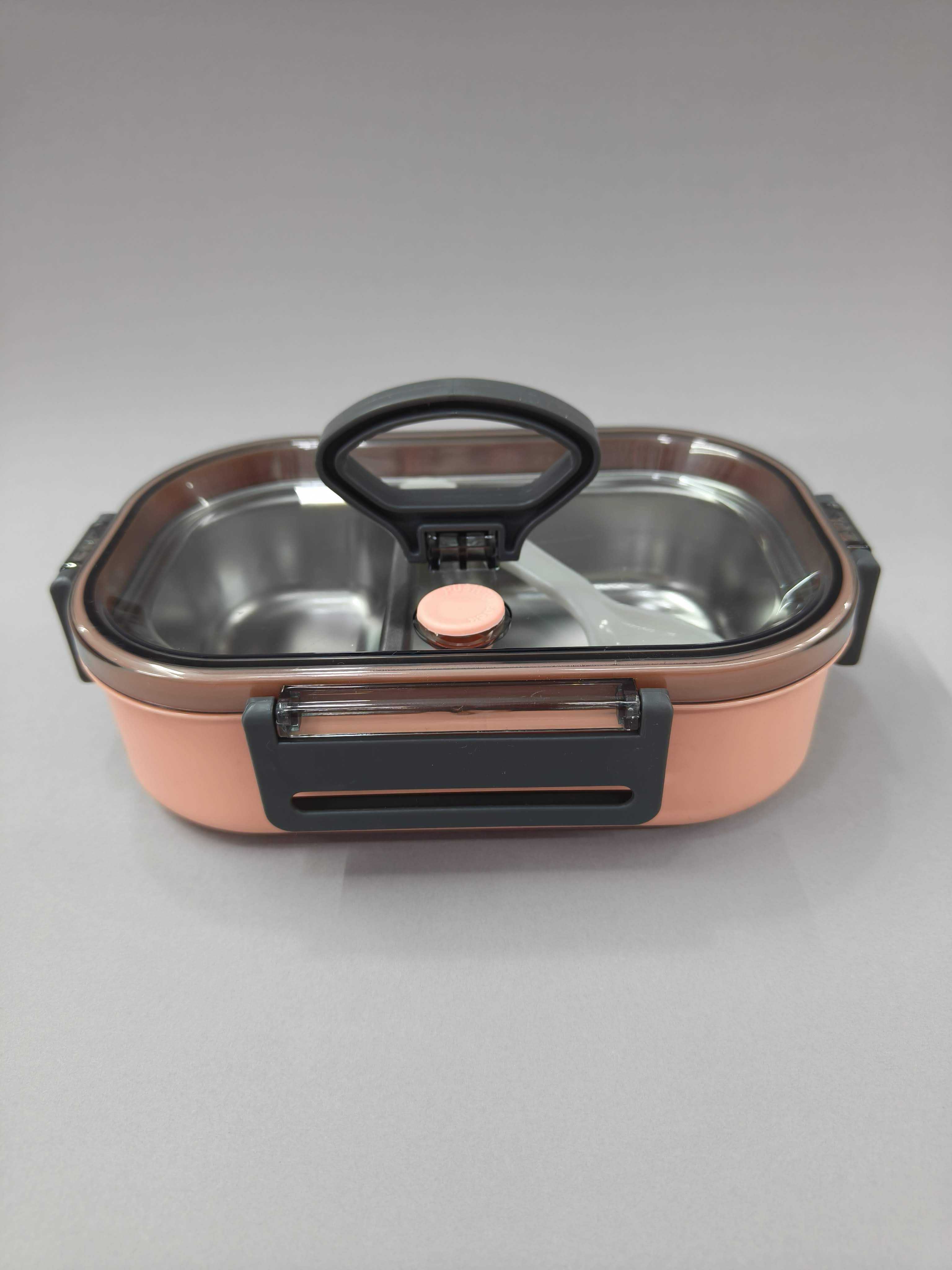 Stainless Steel Lunch Box | Compartment Bento Tiffin for Kids & Adults | Leakproof, BPA-Free | Durable Lunch Container (Type 2- Lunch Box (500 ml))