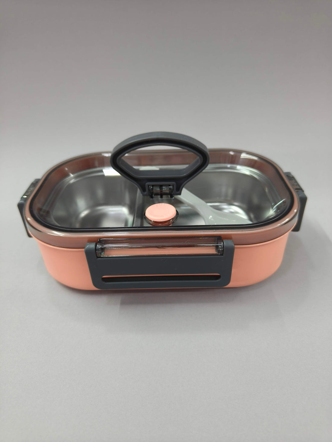 Stainless Steel Lunch Box | Compartment Bento Tiffin for Kids & Adults | Leakproof, BPA-Free | Durable Lunch Container (Type 2- Lunch Box (500 ml))