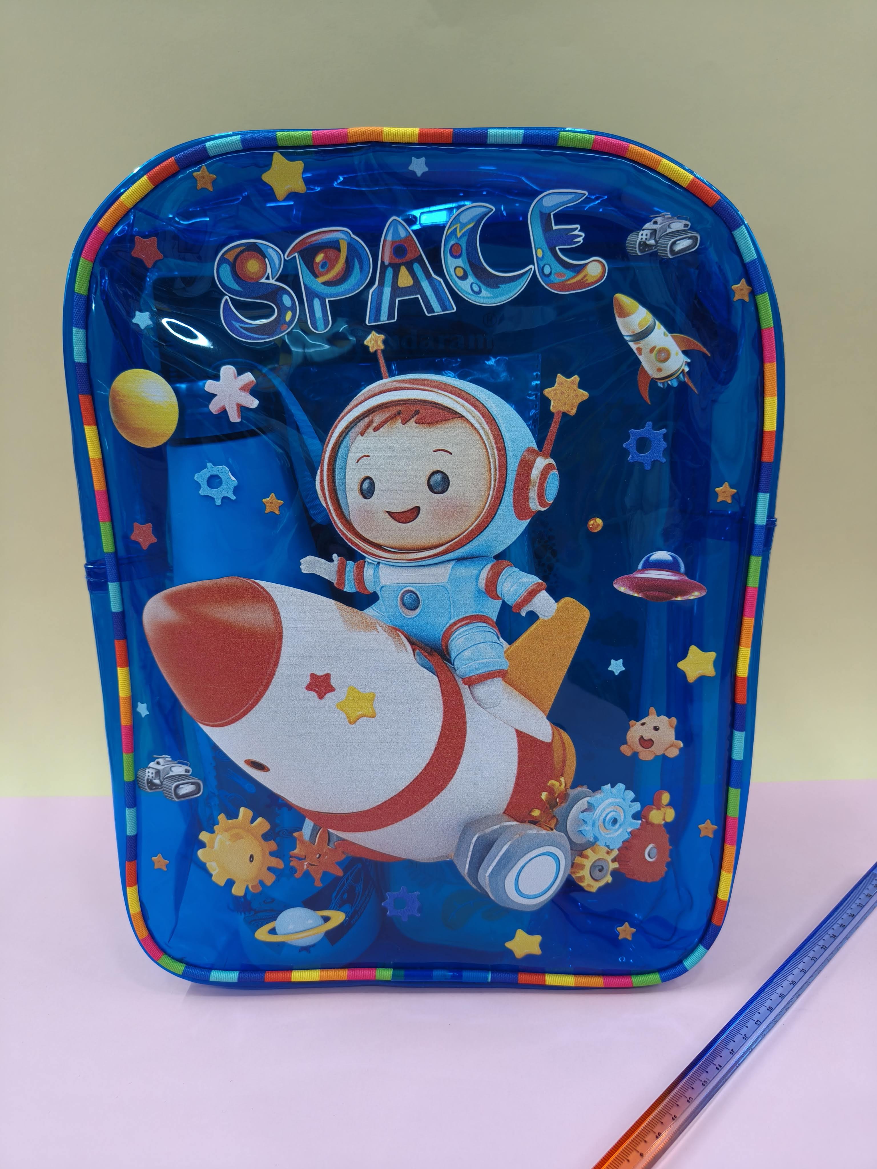 Jelly Backpack for Kids | Stylish & Lightweight Transparent Bag | Adjustable Straps, Sturdy Handle, Premium Zipper & Versatile Design