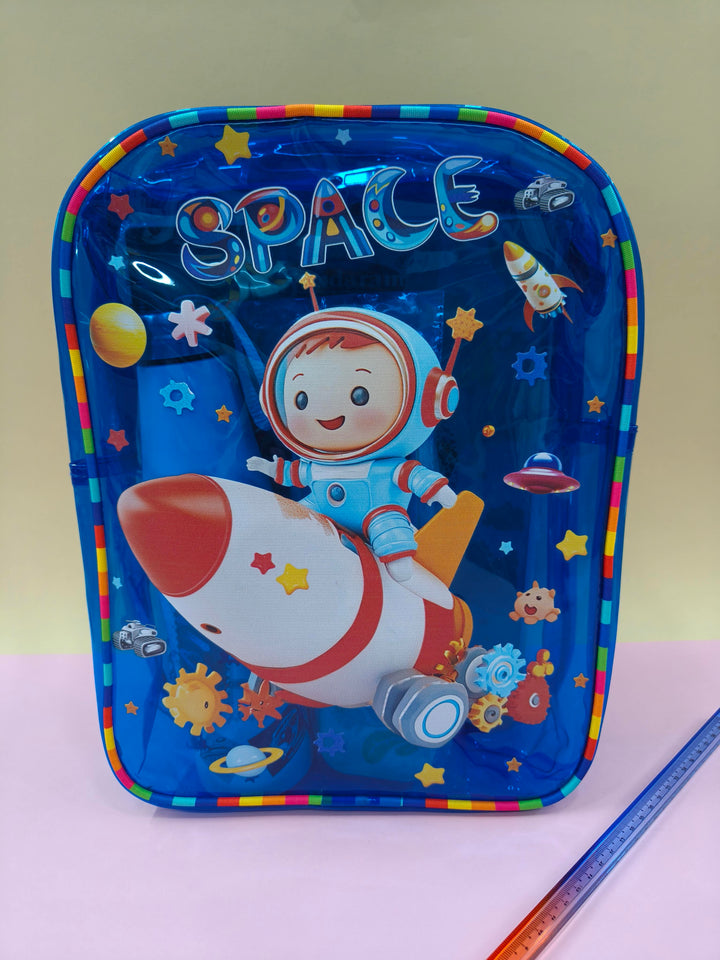 Jelly Backpack for Kids | Stylish & Lightweight Transparent Bag | Adjustable Straps, Sturdy Handle, Premium Zipper & Versatile Design