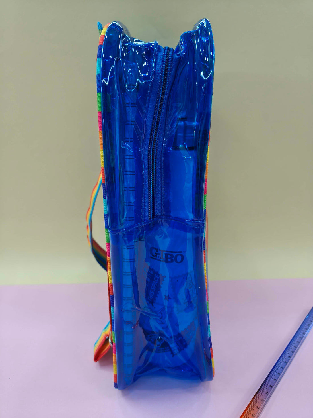 Jelly Backpack for Kids | Stylish & Lightweight Transparent Bag | Adjustable Straps, Sturdy Handle, Premium Zipper & Versatile Design