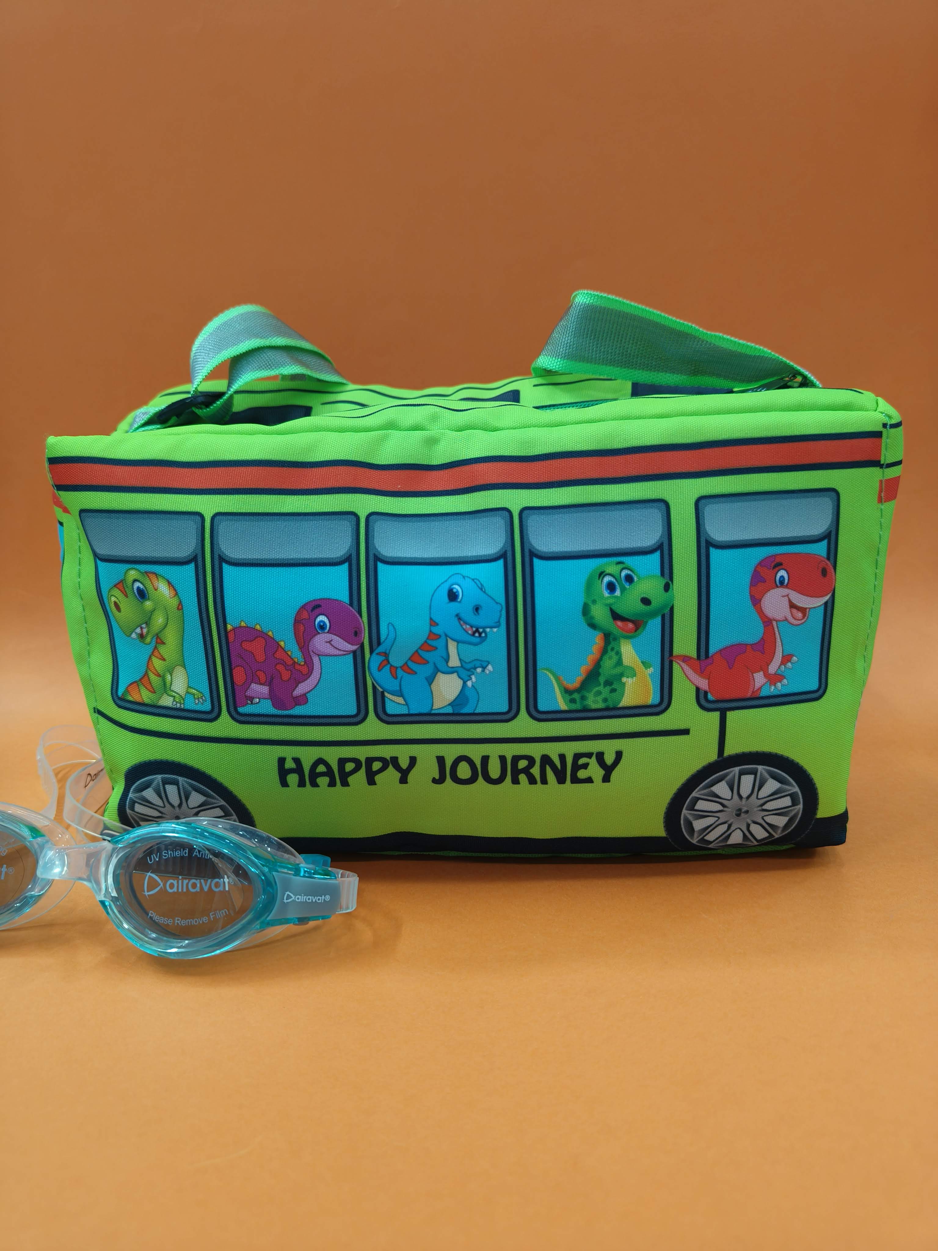 Kids Duffle Bag | Multicolor Polyester Travel Bag for Boys Girls | Lightweight Gym, Dance, Swimming, Picnic Sports Bag | Stylish, Durable, Travel-Friendly Duffle for Kids