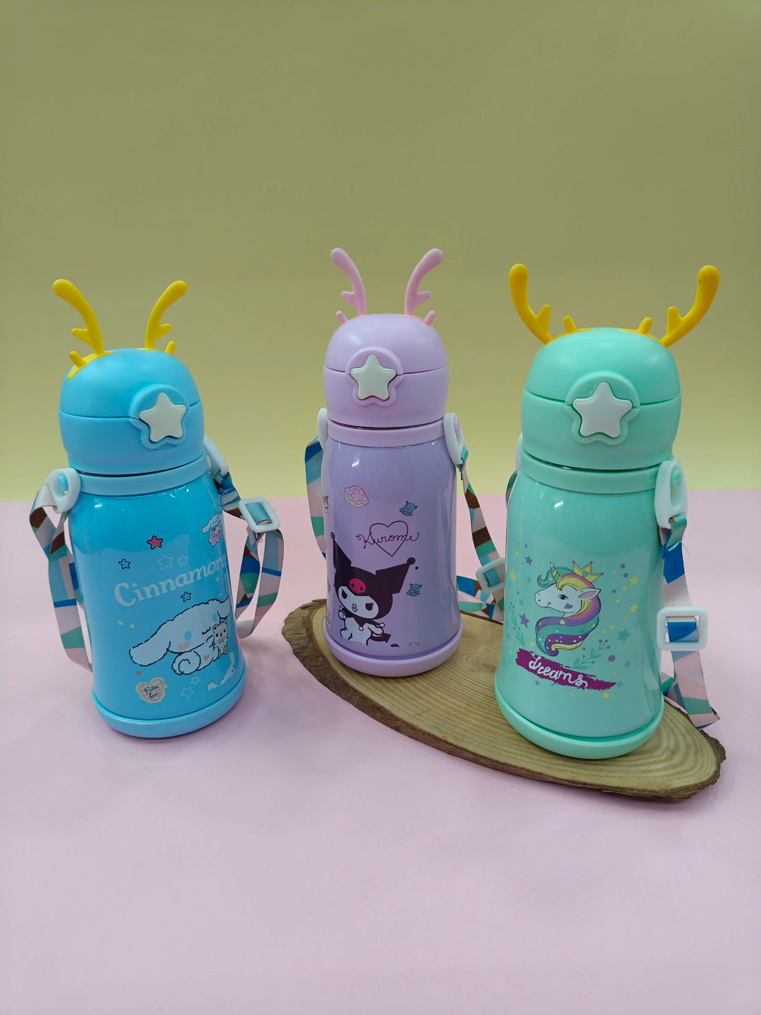 Kids Stainless Steel Sipper Water Bottle 500 ML | Leakproof, Insulated, Travel Friendly | Hot & Cold Water Bottle for Kids | Easy to Carry