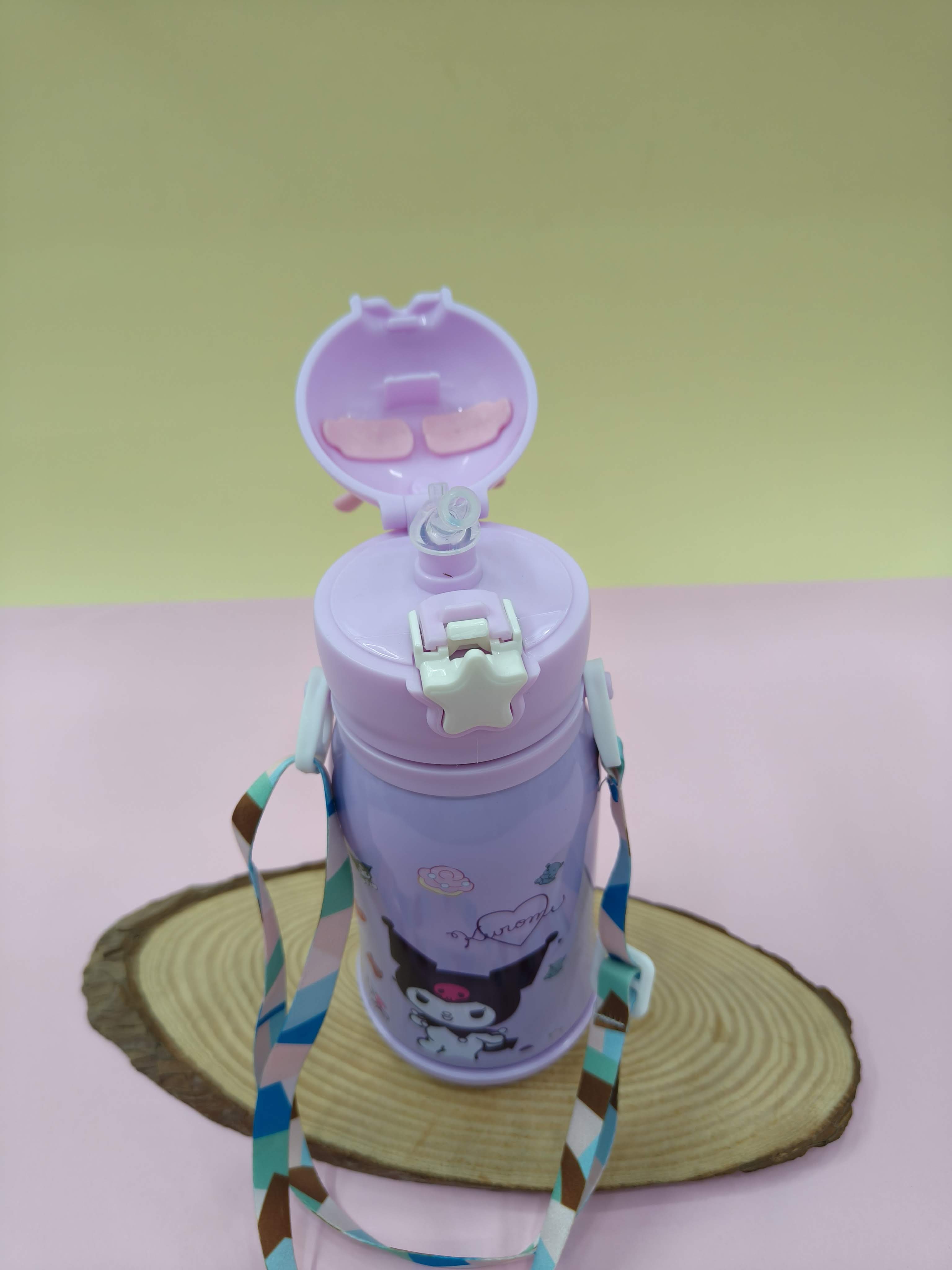 Kids Stainless Steel Sipper Water Bottle 500 ML | Leakproof, Insulated, Travel Friendly | Hot & Cold Water Bottle for Kids | Easy to Carry