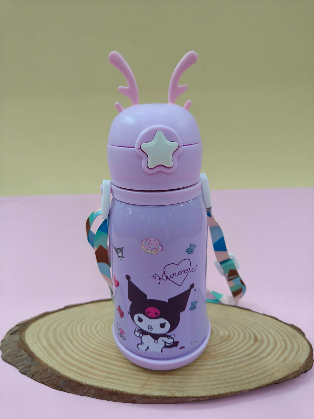 Kids Stainless Steel Sipper Water Bottle 500 ML | Leakproof, Insulated, Travel Friendly | Hot & Cold Water Bottle for Kids | Easy to Carry