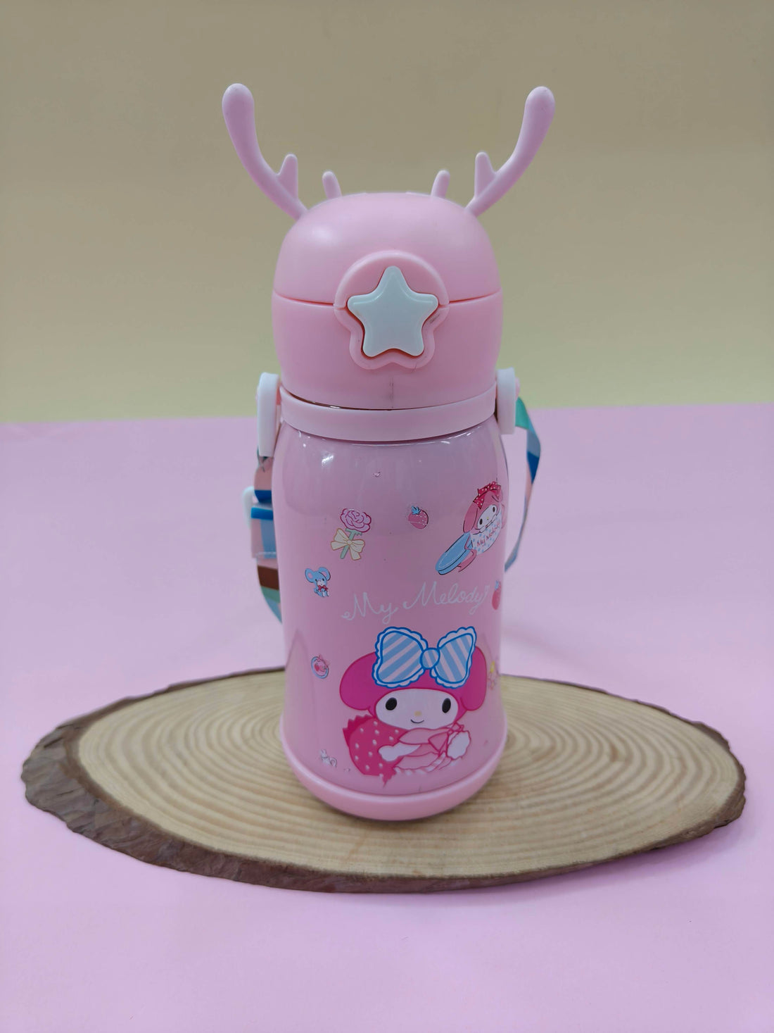 Kids Stainless Steel Sipper Water Bottle 500 ML | Leakproof, Insulated, Travel Friendly | Hot & Cold Water Bottle for Kids | Easy to Carry