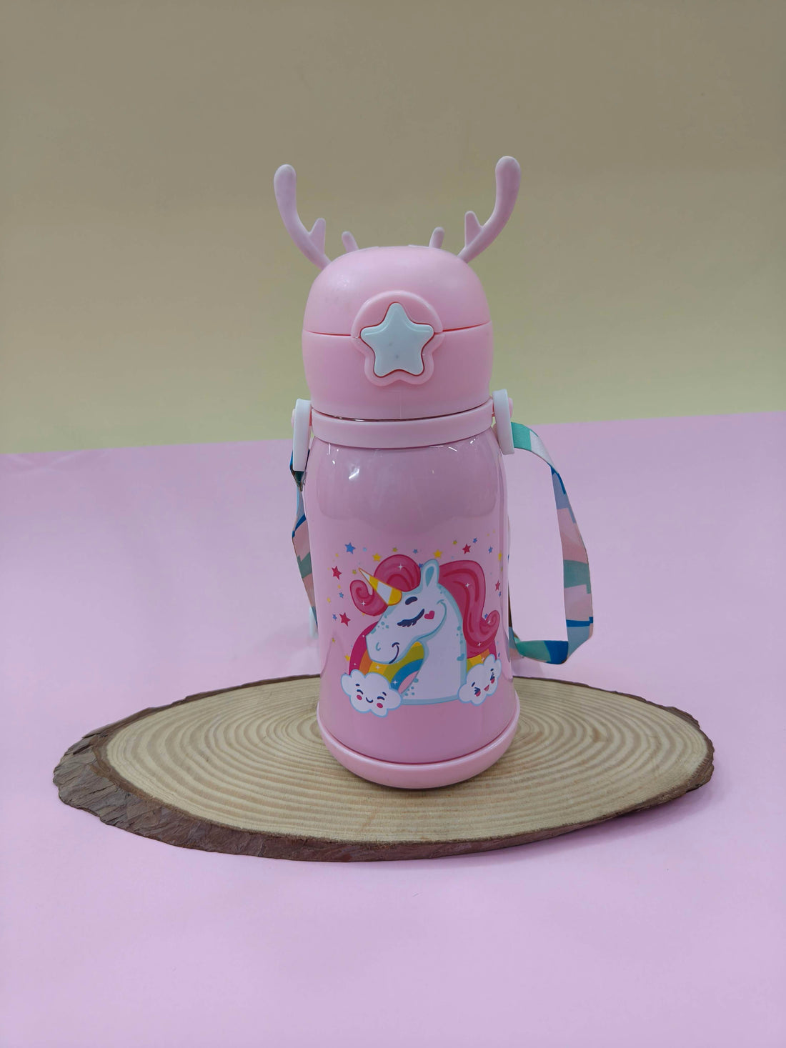 Kids Stainless Steel Sipper Water Bottle 500 ML | Leakproof, Insulated, Travel Friendly | Hot & Cold Water Bottle for Kids | Easy to Carry