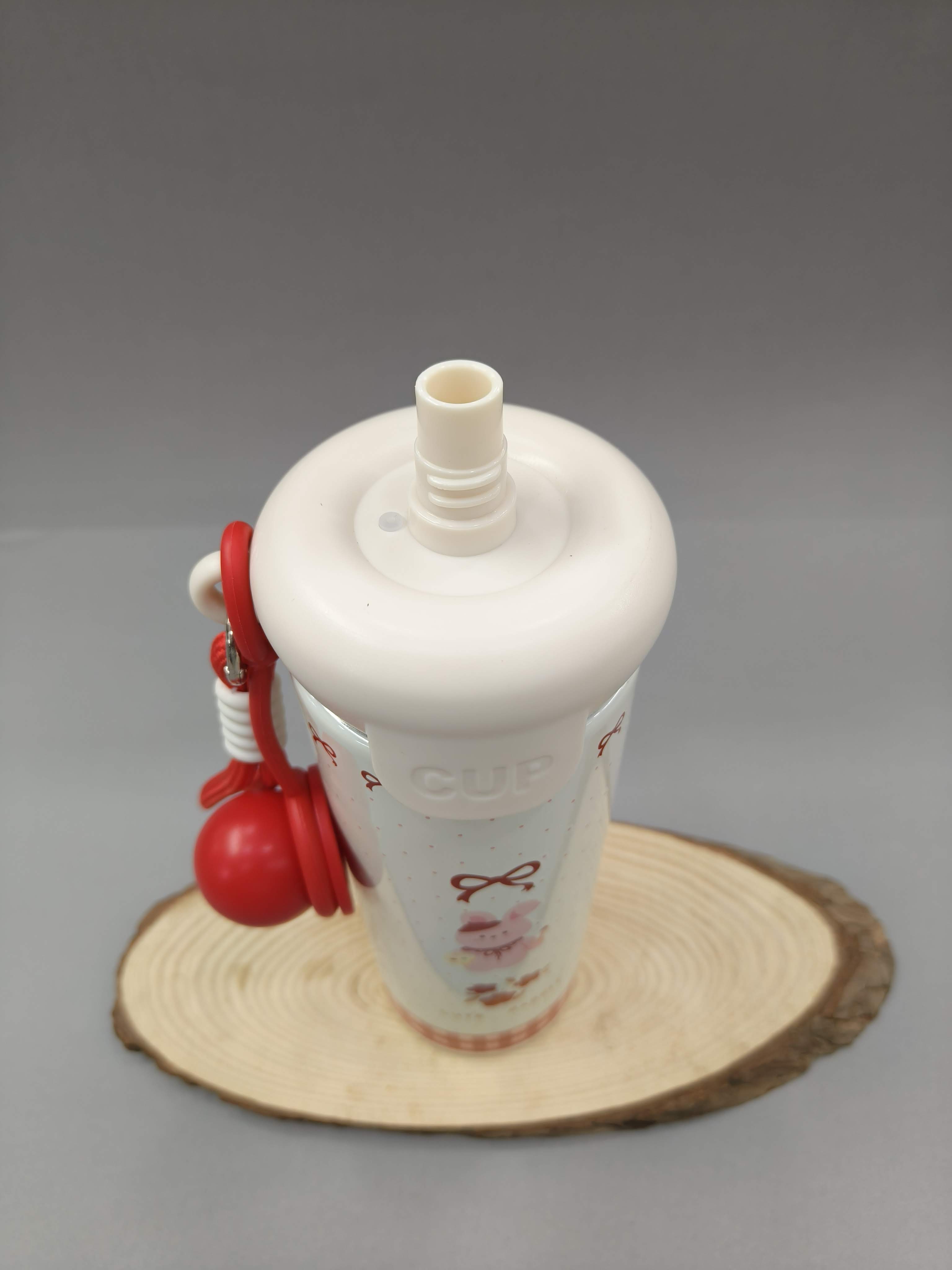 600 ml Stainless Steel Water Bottle For Kids | Leakproof Sipper Bottle With Straw | BPA-Free Drinking Water Bottle With Portable String for Handing or Holding | Easy to Carry for Girls & Boys