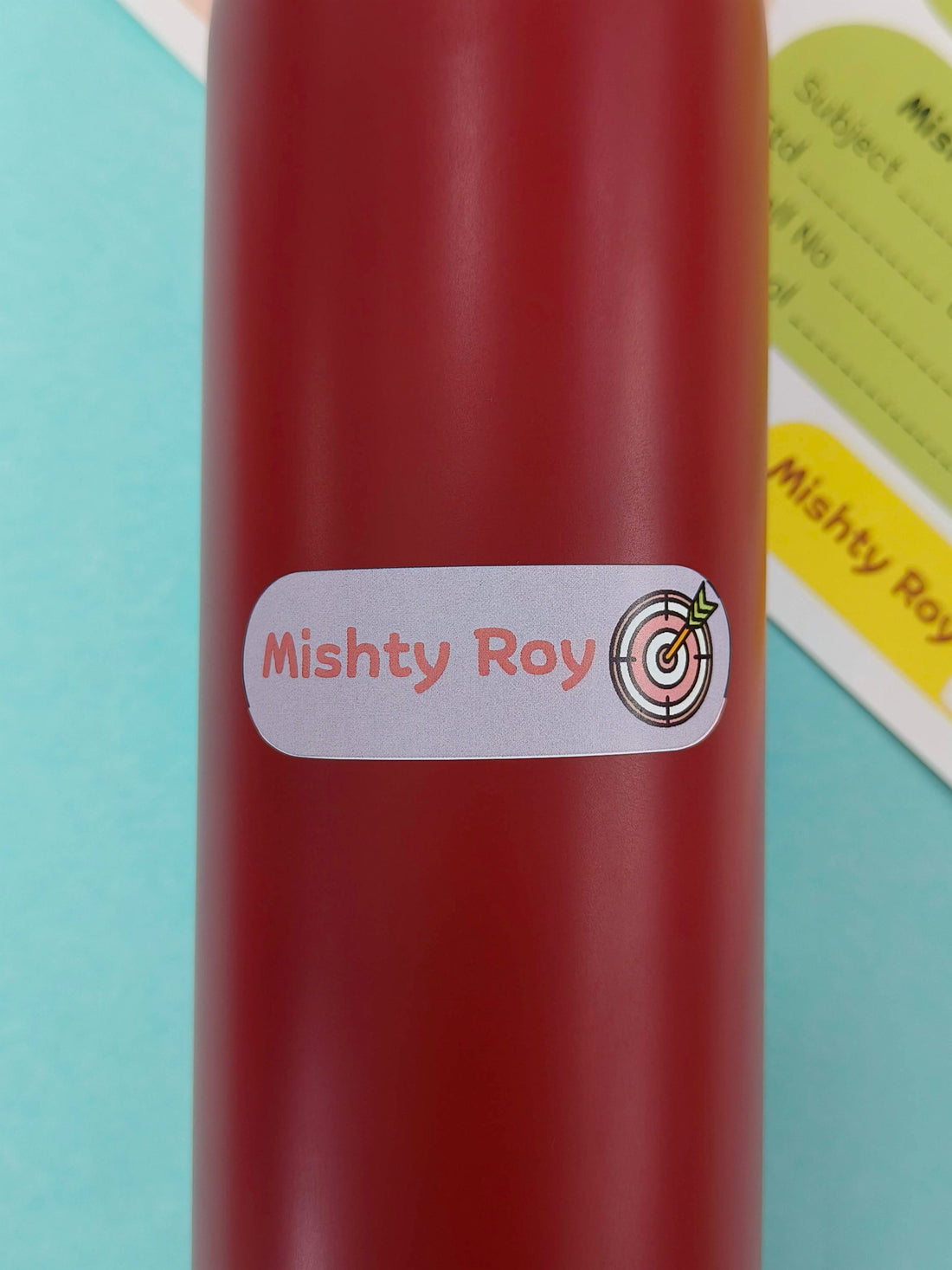 Personalized School Lables and Name Stickers | Sports Theme School Lables and Name Stickers | Custome Waterproof Name Label for Books, Notebooks, Water Bottles, Tiffins, Stationery, 27 Pieces