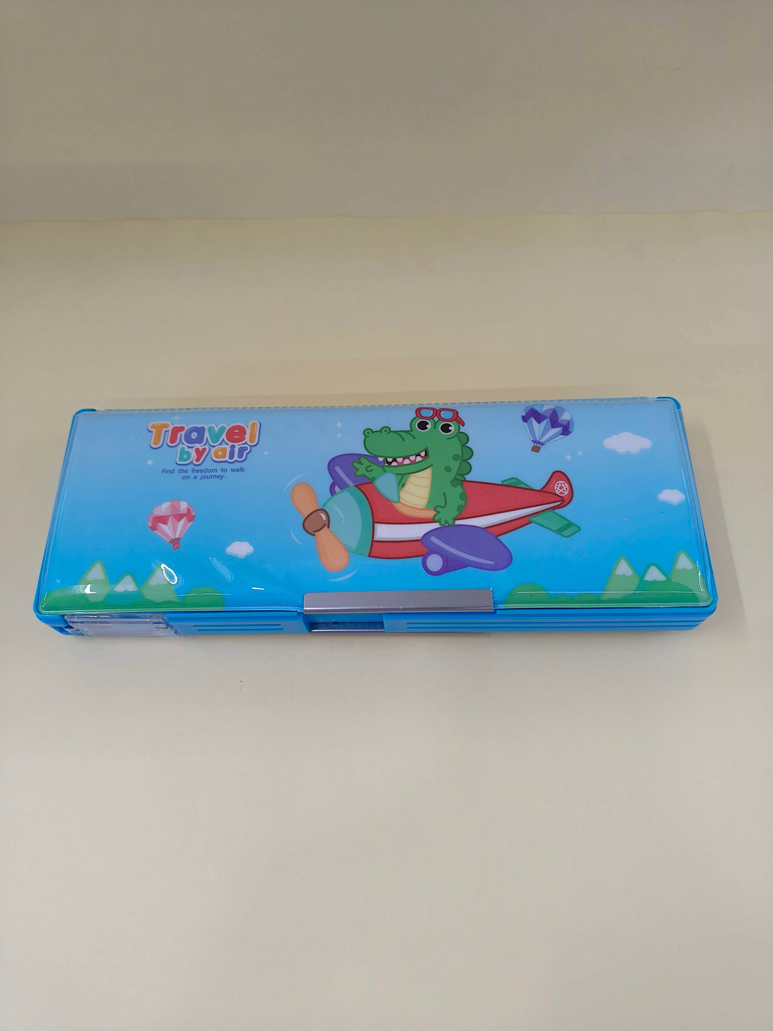 Multipurpose Magnetic Pencil Box for Kids | Compass with Calculator & Dual Sharpener for Girls & Boys