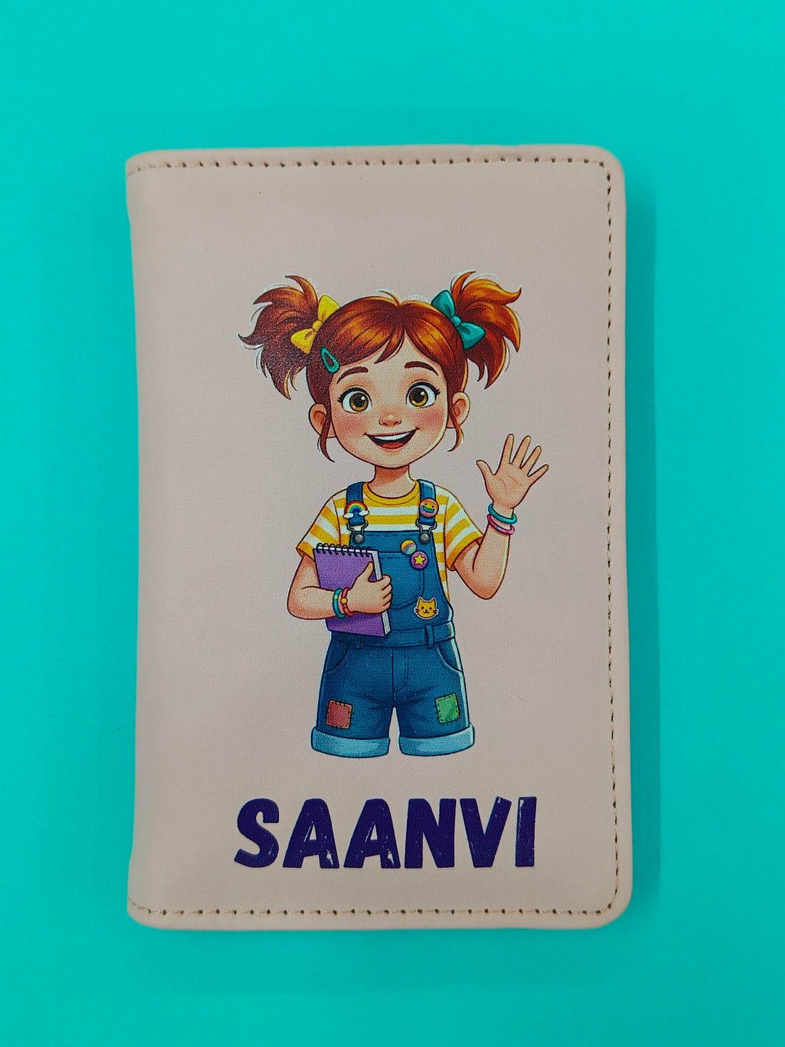 Personalized Passport Cover | Unisex Personalized Passport Organizer with Custom Image and Name | PU Leather Passport Wallet | Passport Wallet | Passport Cover
