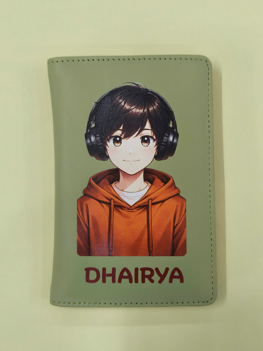 Personalized Passport Cover | Unisex Personalized Passport Organizer with Custom Image and Name | PU Leather Passport Wallet | Passport Wallet | Passport Cover