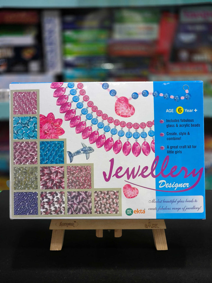 Ekta Toys Jewellery Designer Kit For Girls Play & Fun | Gifting Toys & Game For Girls | For Ages 6 & Above - KtoY
