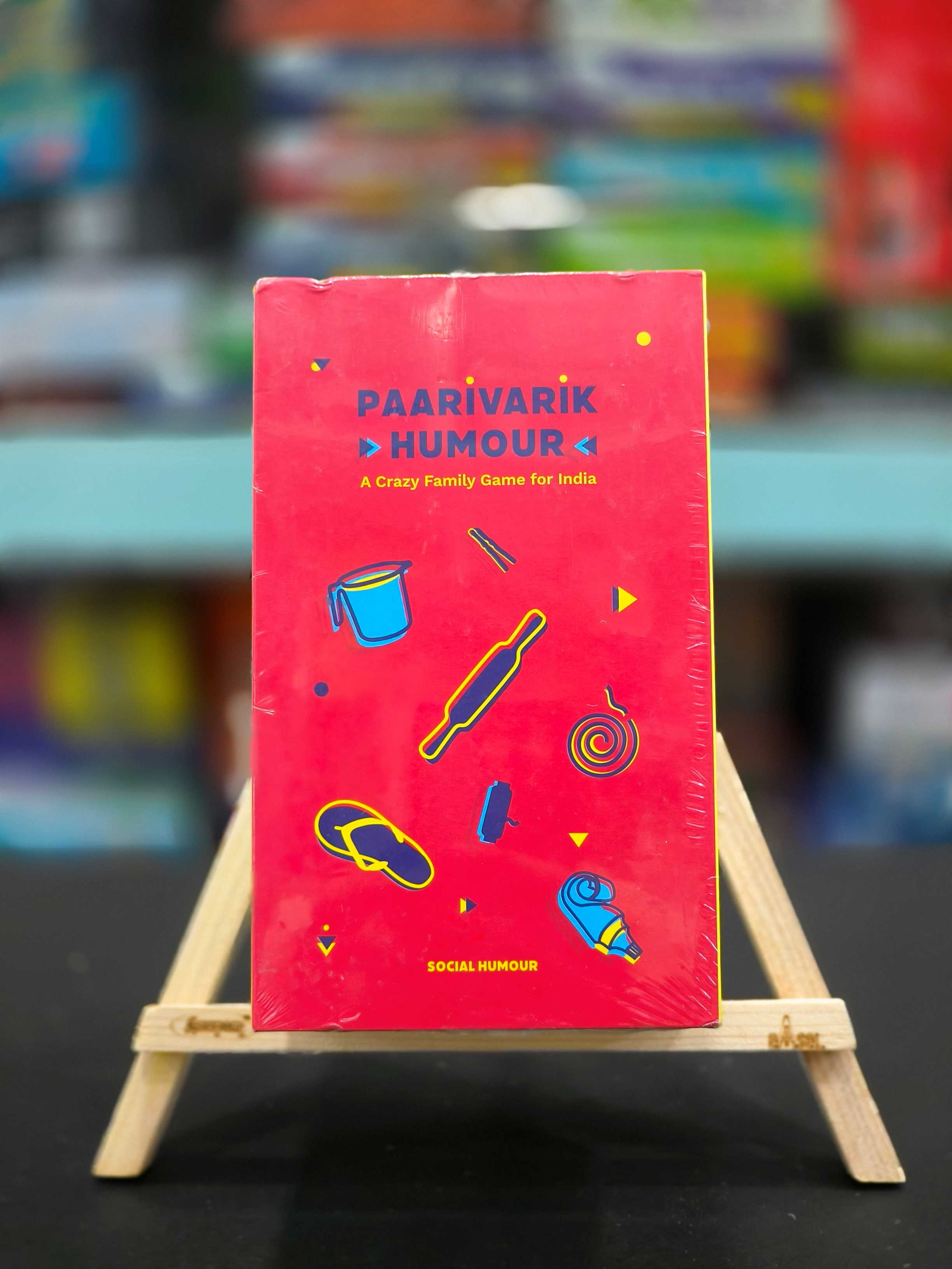 SOCIAL HUMOUR: Paarivarik Humour - A Crazy Family Charades Mashup Card Game - Ultimate Family Party Game! - Board Games For Adults & Kids! - Pack of 1 - KtoY