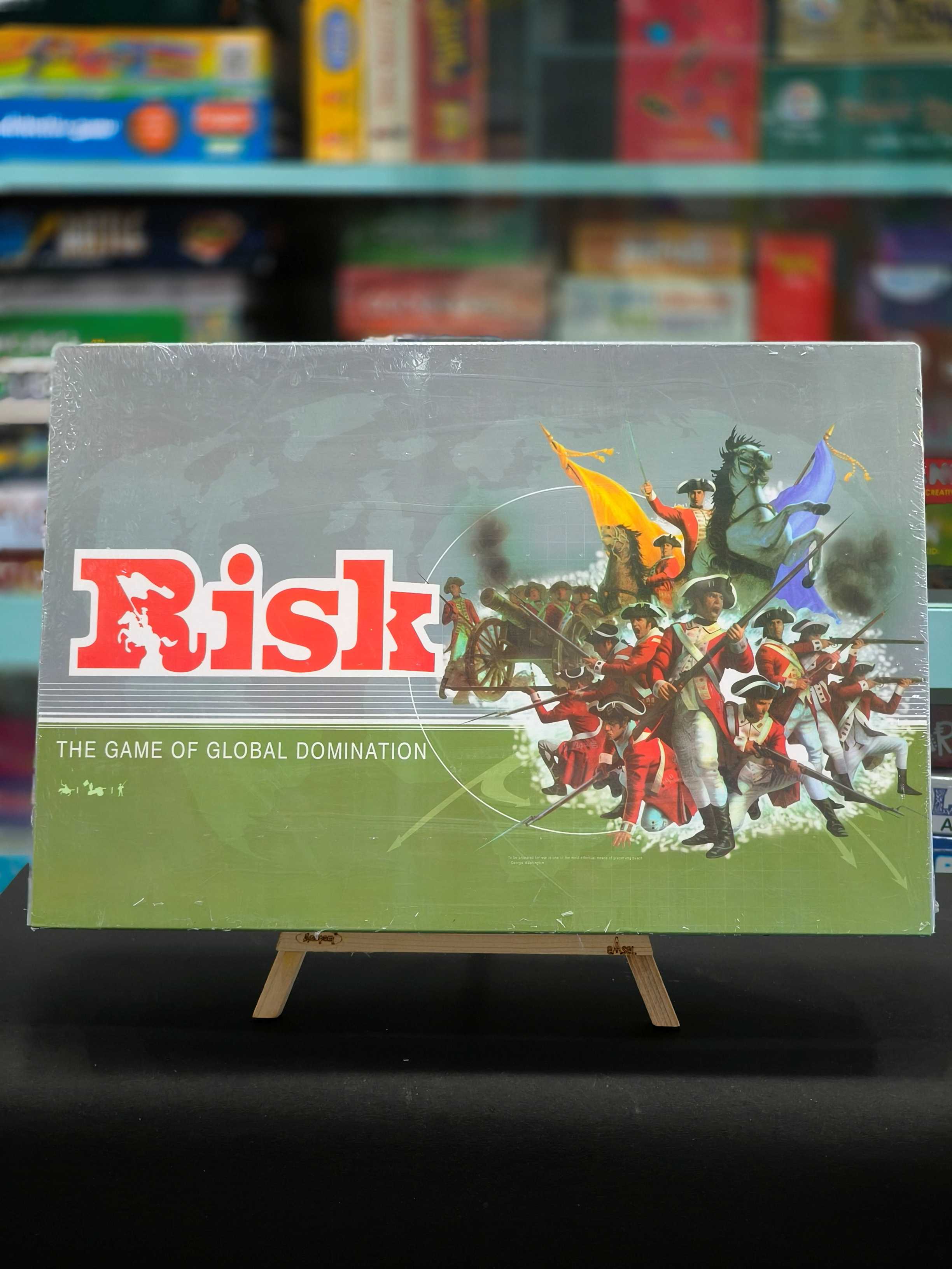 Risk The Game of Global Domination Board Game | Strategy Games for 2-5 Players | War Games, Board Games for Teens, Adults, and Family, Ages 10 & Above - KtoY