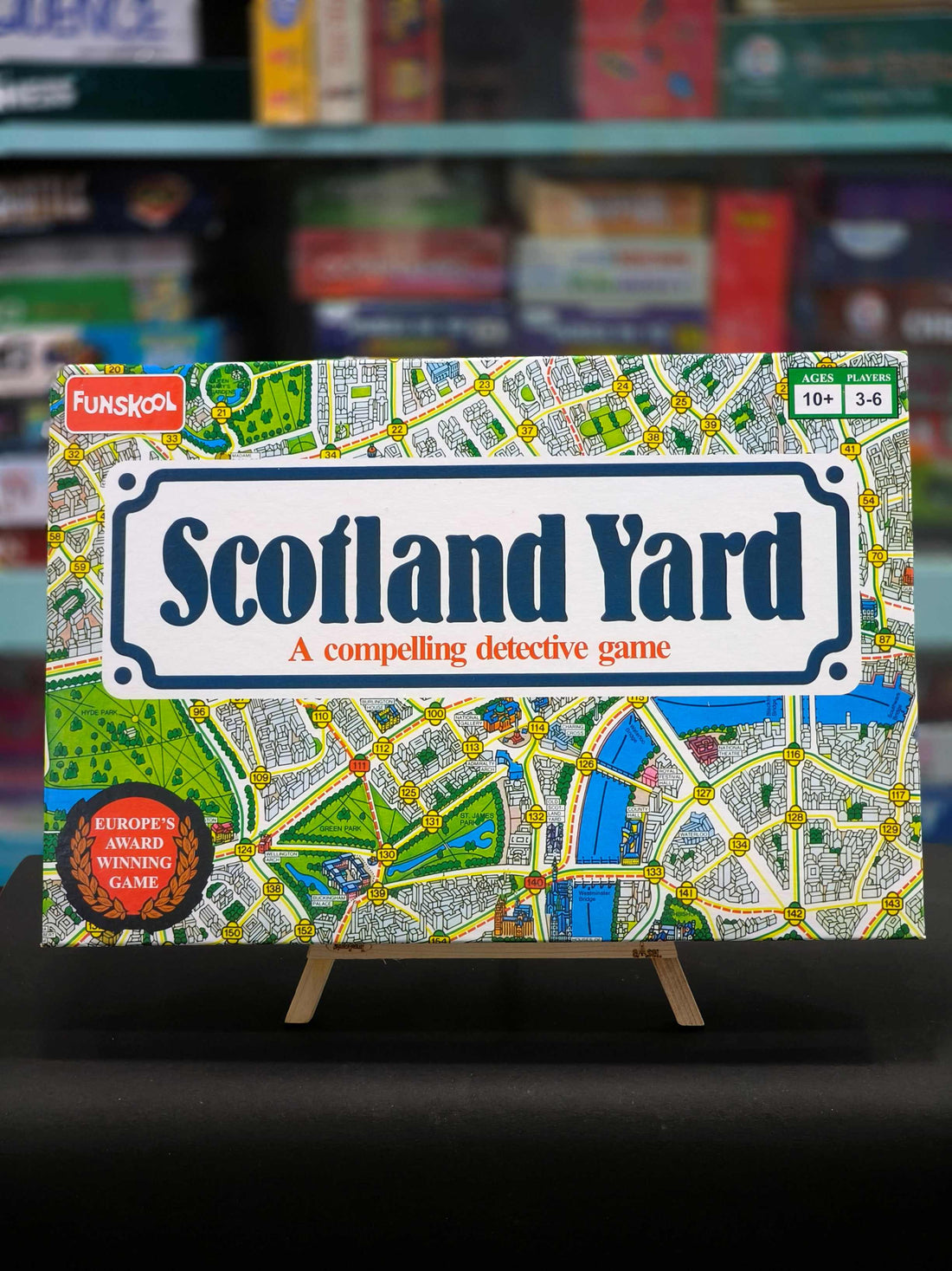 Funskool Scotland Yard, A Compelling Detective Game, Strategy Game, Board Game for kids, Adults, Educational, 3 to 6 Players, Family Fun, Activity Toy for Childrens, Gift Set for Kid, Ages 10+ Years - KtoY
