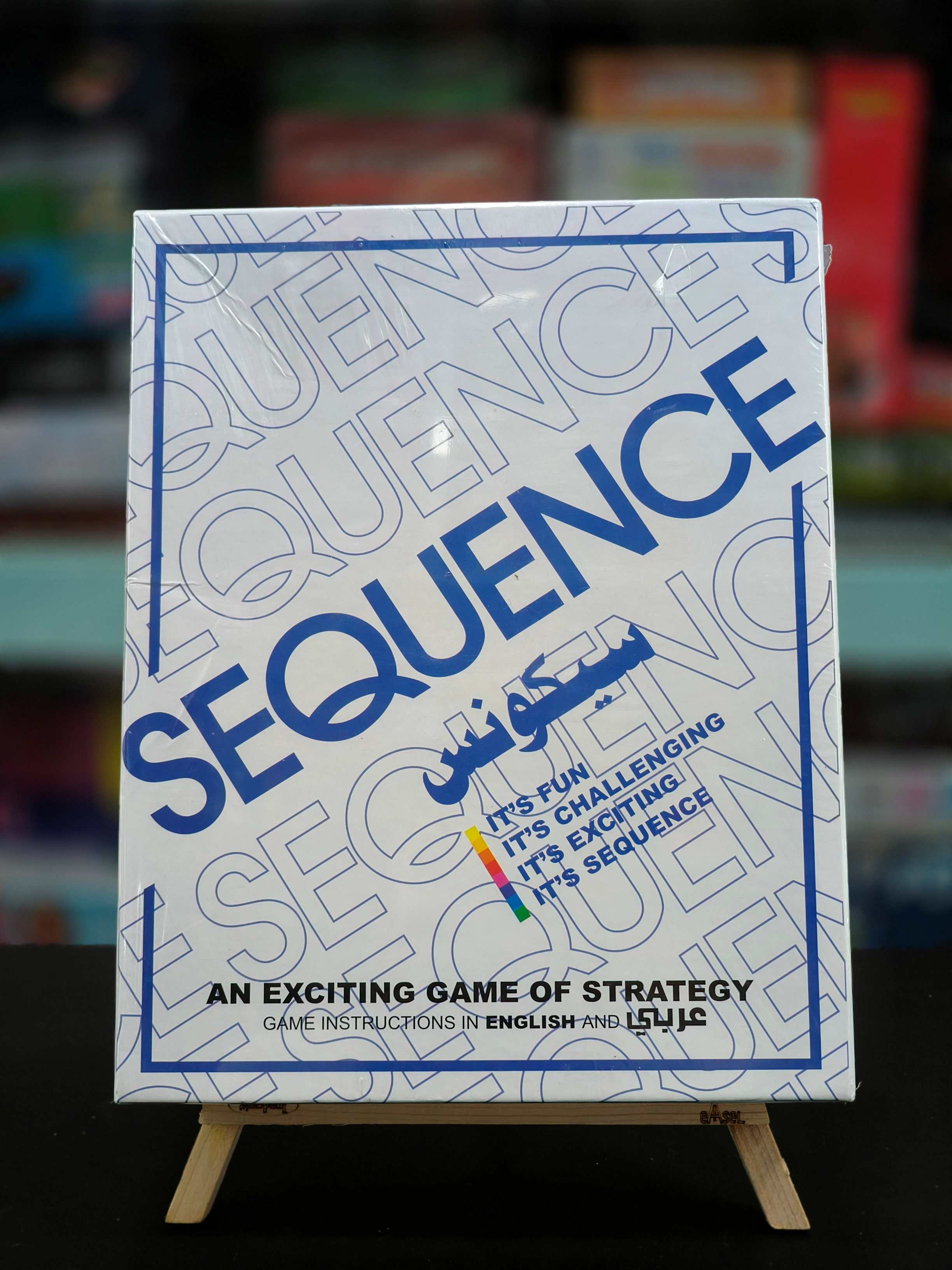 Sequence Game, Strategy Game, Card Game, Board Game for Kids, Adults, Families, Educational, 2 to 12 Players, Family Fun, Activity Toy for Childrens, Gift Set for Kid, Ages 7+ Years - KtoY