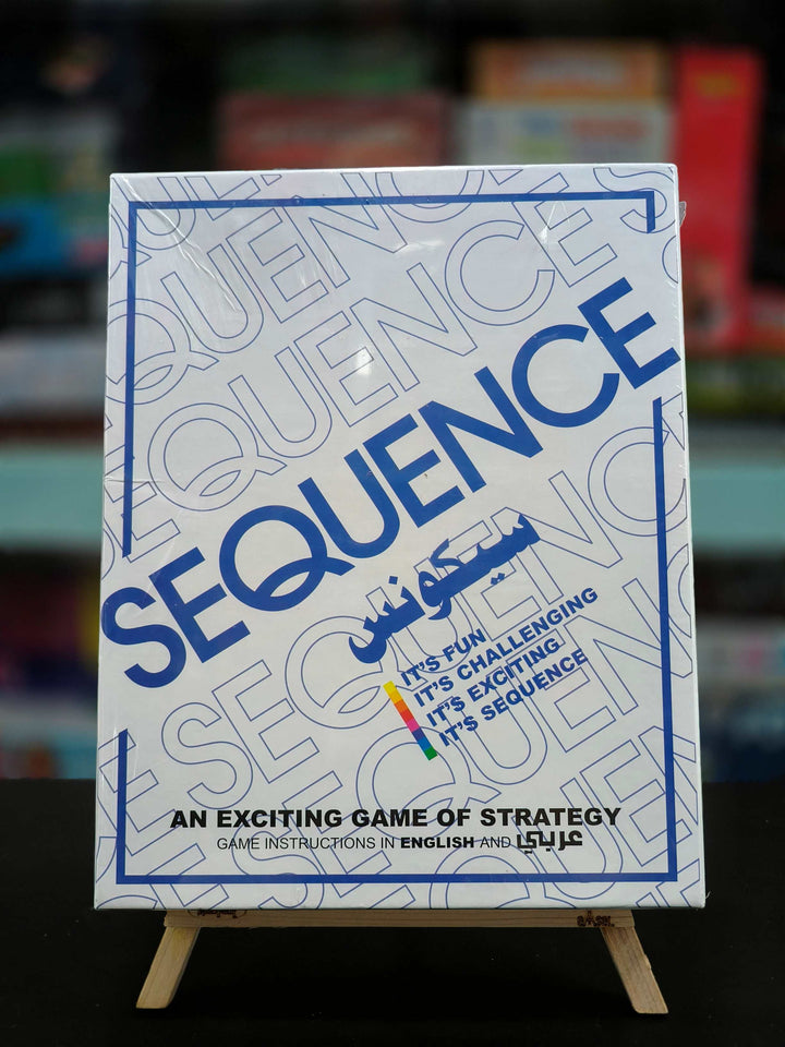 Sequence Game, Strategy Game, Card Game, Board Game for Kids, Adults, Families, Educational, 2 to 12 Players, Family Fun, Activity Toy for Childrens, Gift Set for Kid, Ages 7+ Years - KtoY
