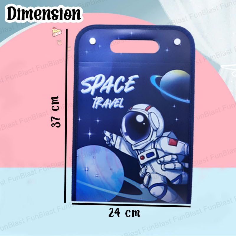 Space Travel Expandable Folders For Documents A4 Size (Pack Of 1) - KtoY