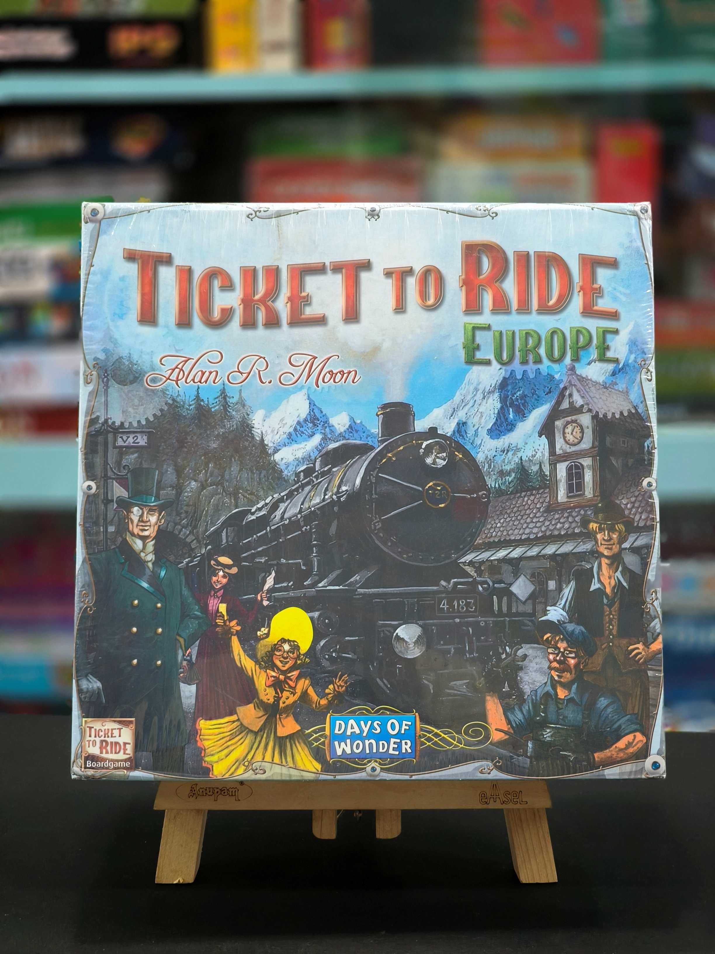 Ticket to Ride Europe Board Game, For Adults and Family, Train Game Board Game, For Ages 8 & Up - KtoY