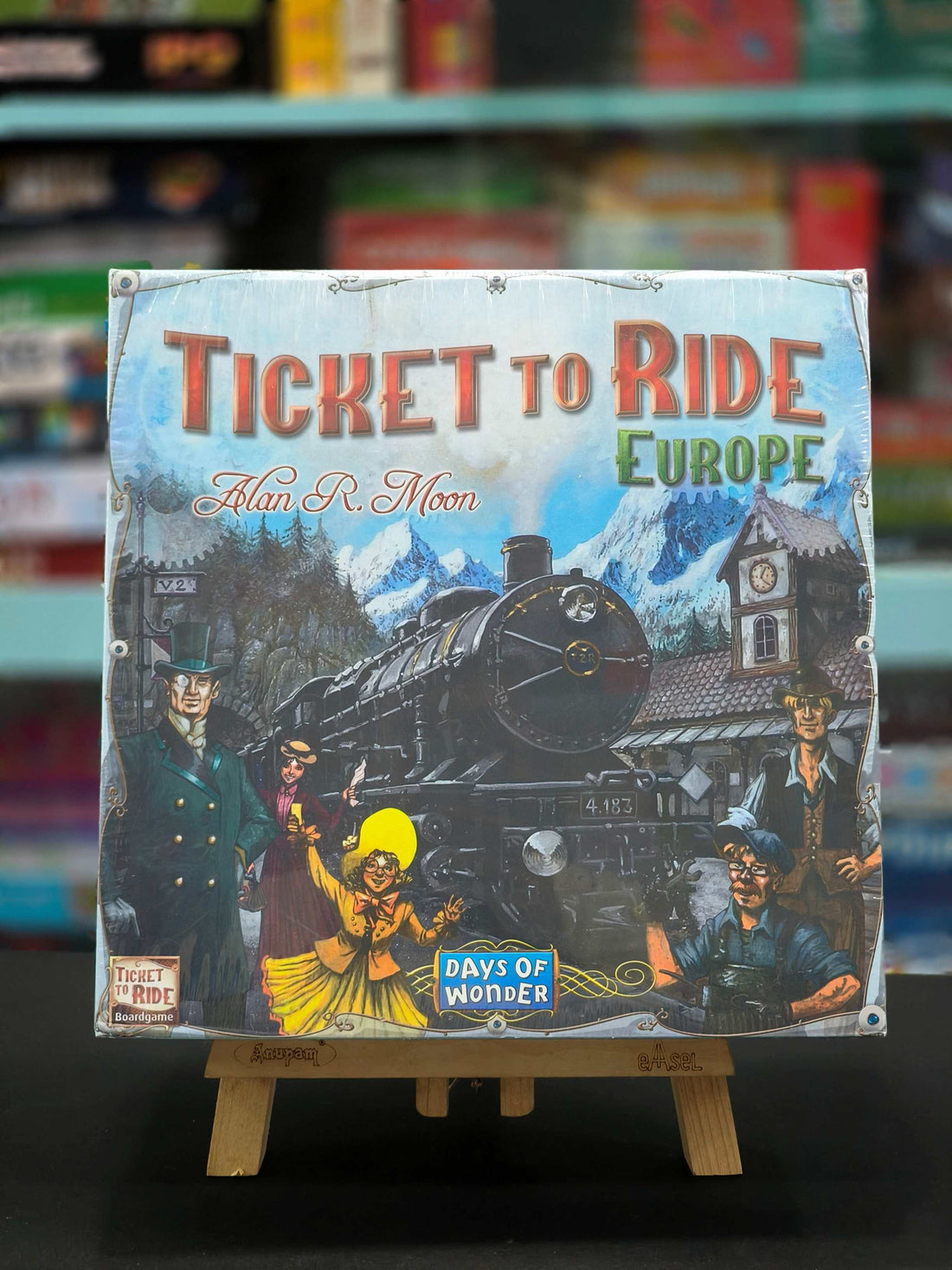 Ticket to Ride Europe Board Game, For Adults and Family, Train Game Board Game, For Ages 8 & Up - KtoY