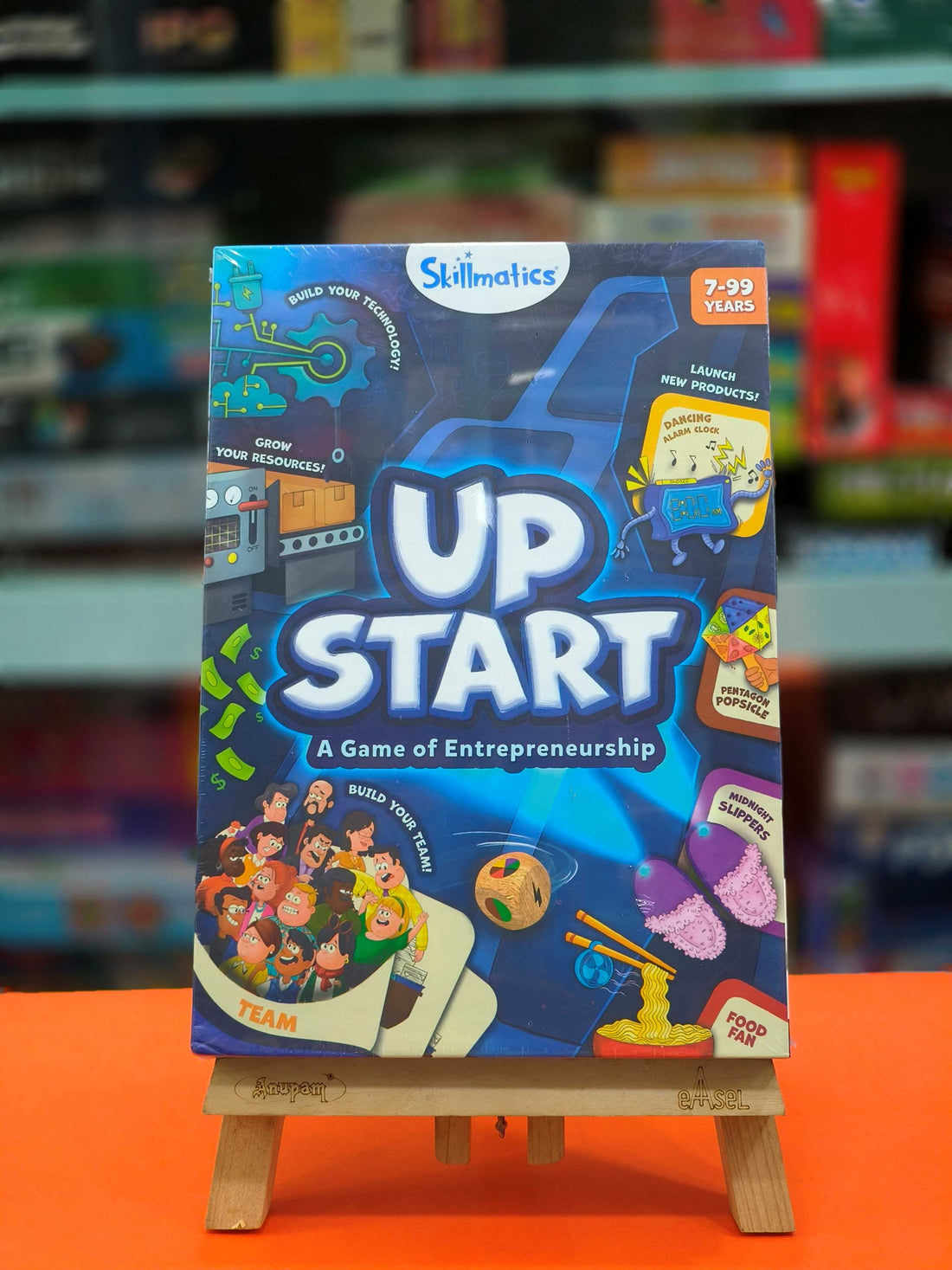 Skillmatics Up Start Board Game - Entrepreneurship & Business Strategy for Kids, Teens & Adults, Fun for Family Game Nights, Educational Gifts for Boys & Girls Ages 7 & Above - KtoY