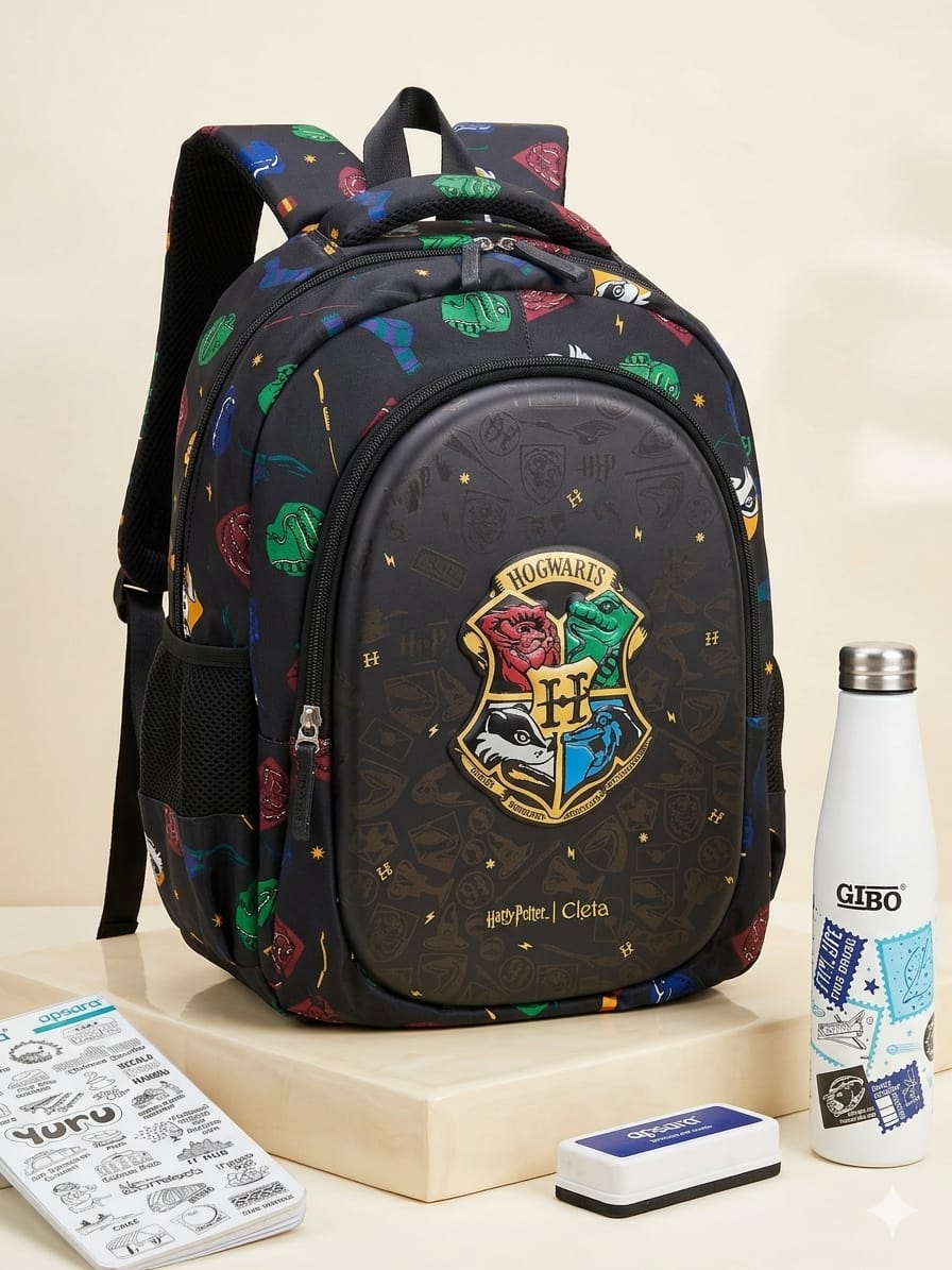 15" School Bag for Boy Girl, Kids School Bag | Travel Backpack for Girl Boy, Kids | Ideal for Children | Water Resistant